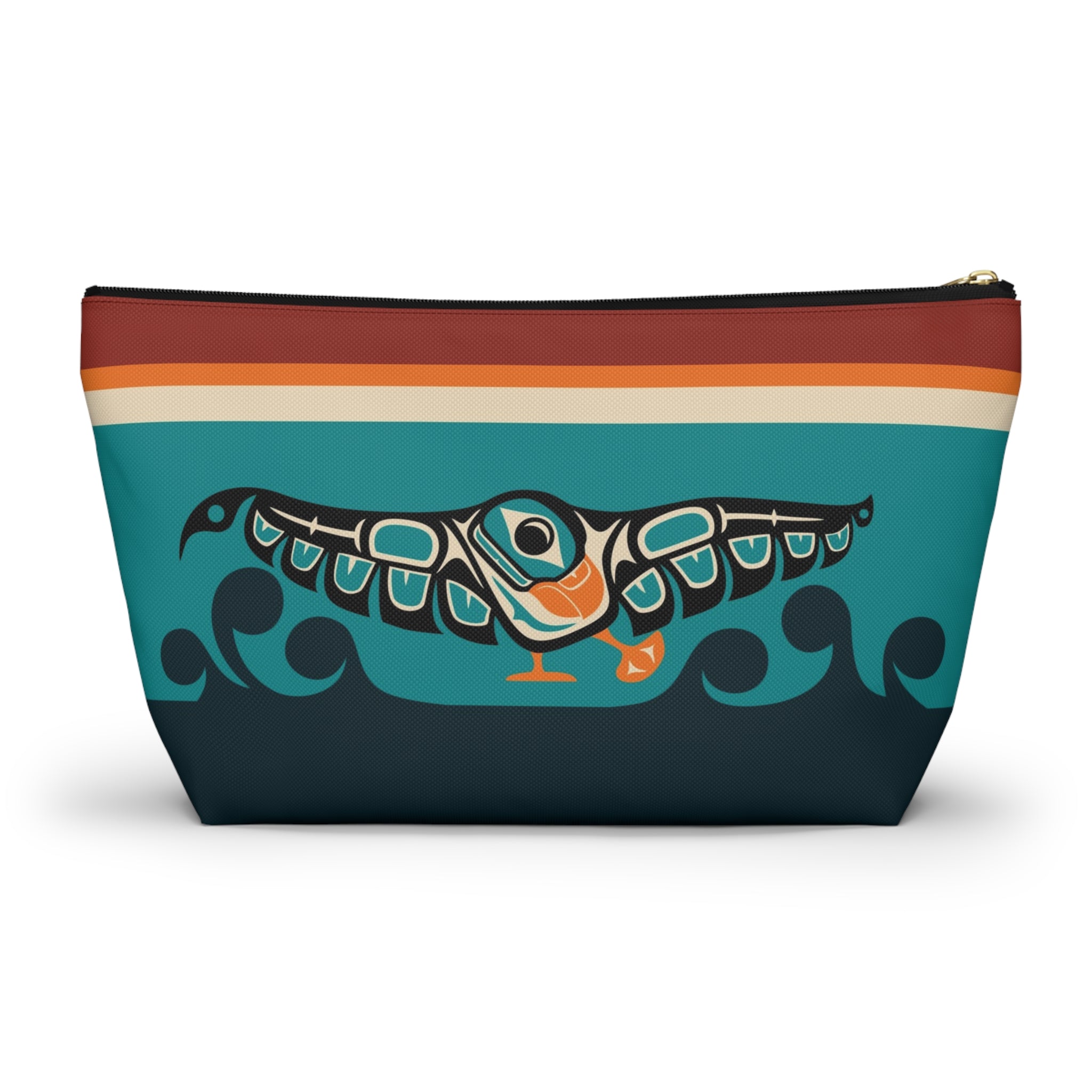Zipper Pouches | Classic Tribal Puffins | Signature Collection