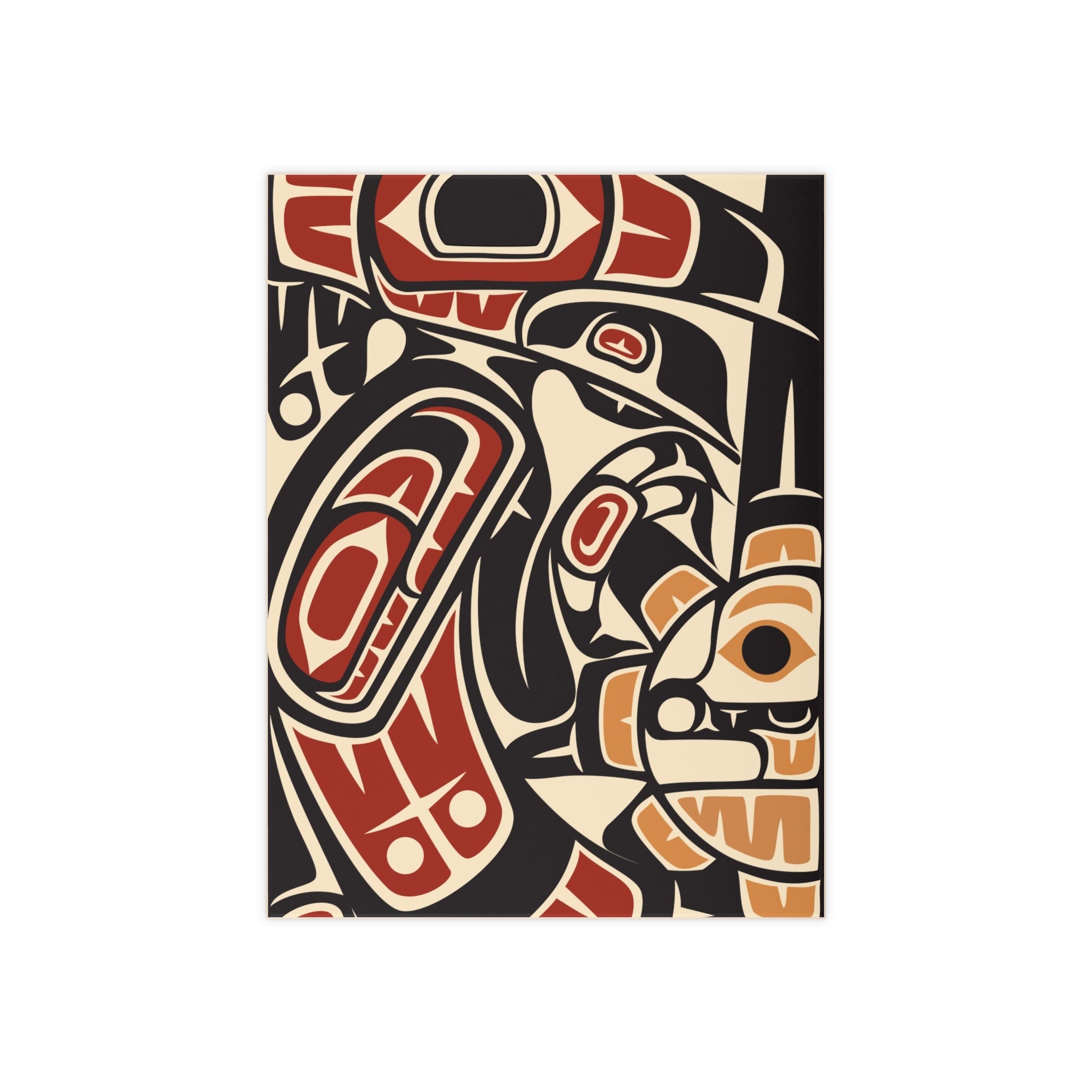 Ceramic Tile - Classic Tribal Raven - Northern Spiritlines™