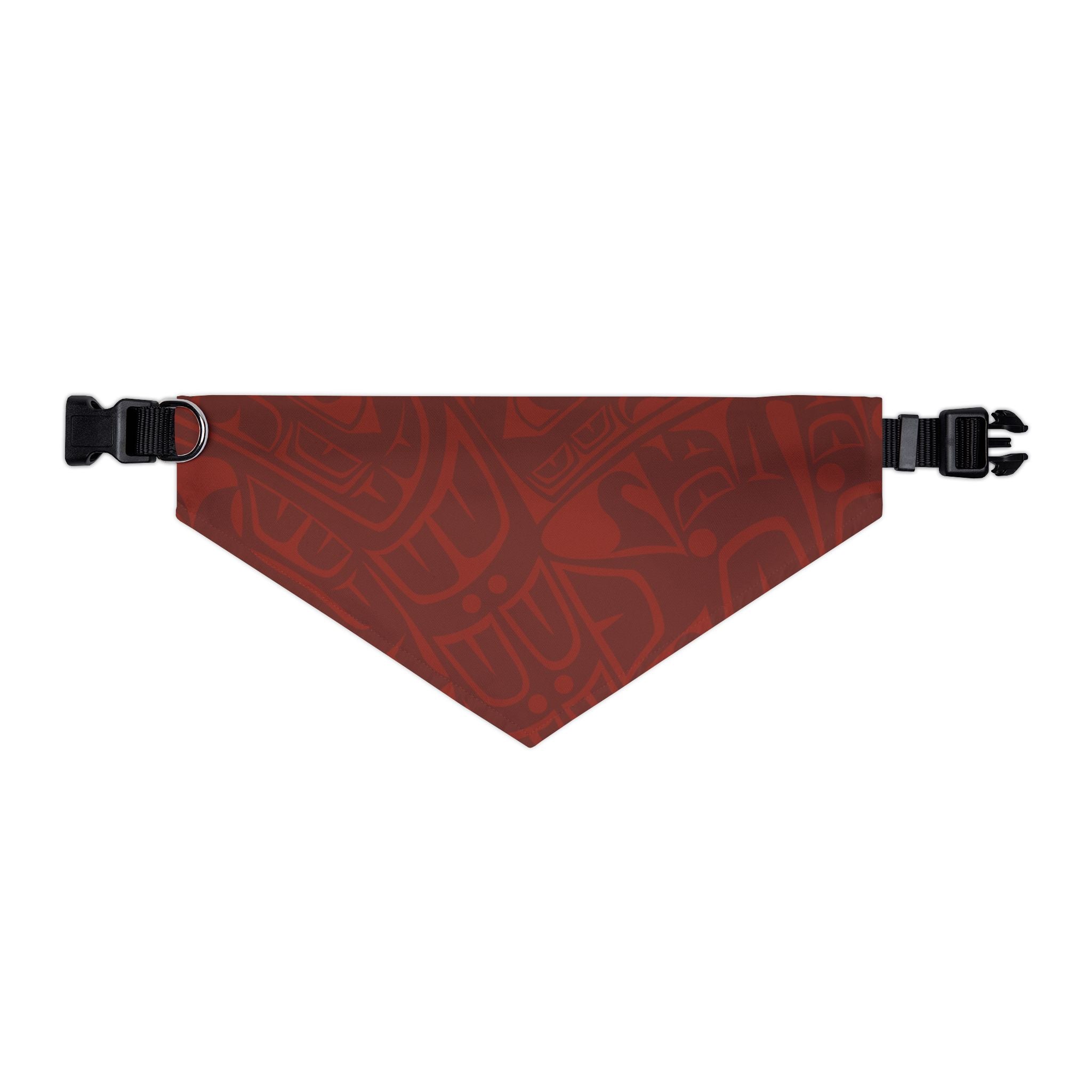 Pet Bandana Collar - Classic Tribal Print (Red) Northern Spiritlines™