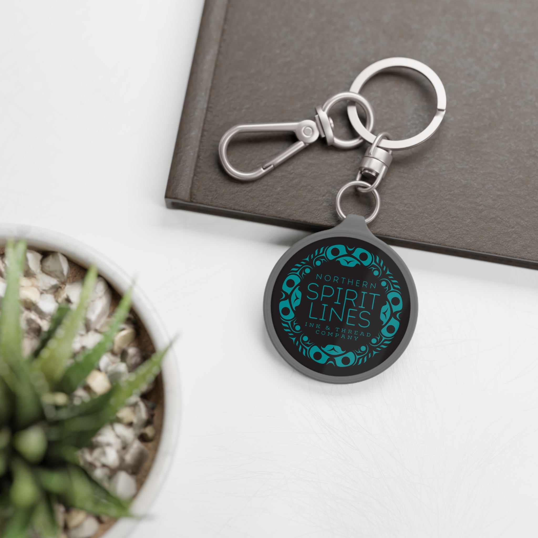 Keychain - Northern Spiritlines™ Teal Logo
