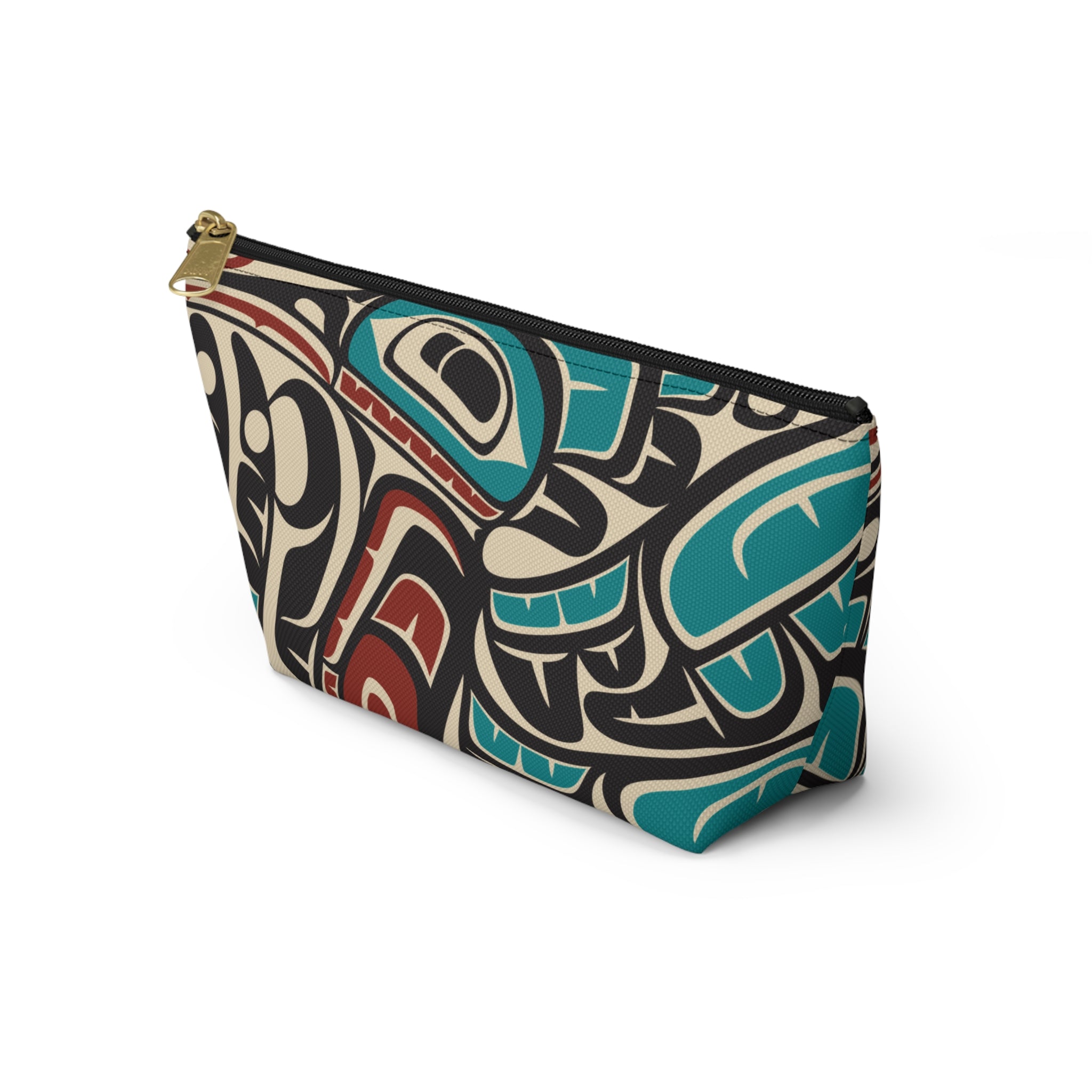 Travel Accessory Zipper Pouch - Classic Tribal Hummingbird Print - Northern Spiritlines™