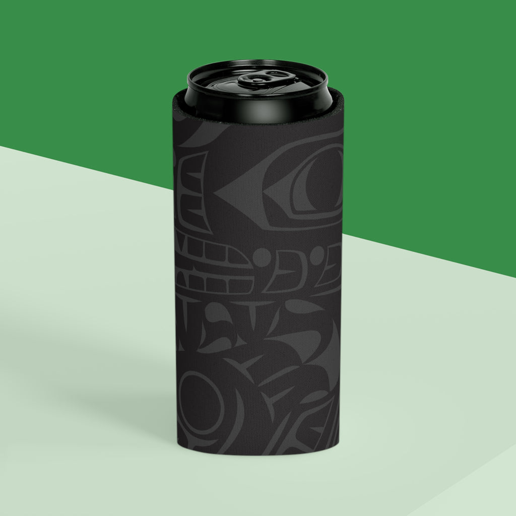 Insulated Can Coolers (Regular & Slim) Classic Tribal Smoky Print - Northern Spiritlines™