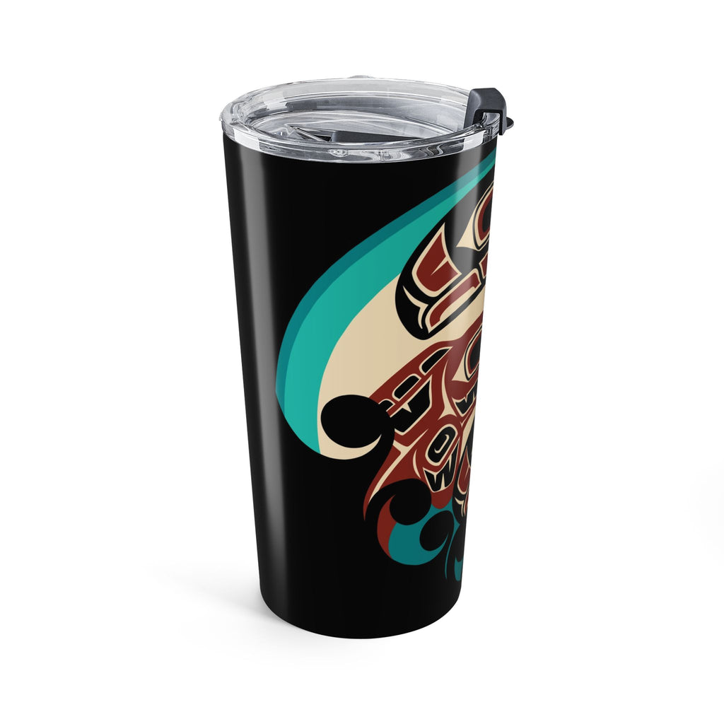 20 oz. Travel Tumbler | Classic Tribal Salmon | Signature Collection