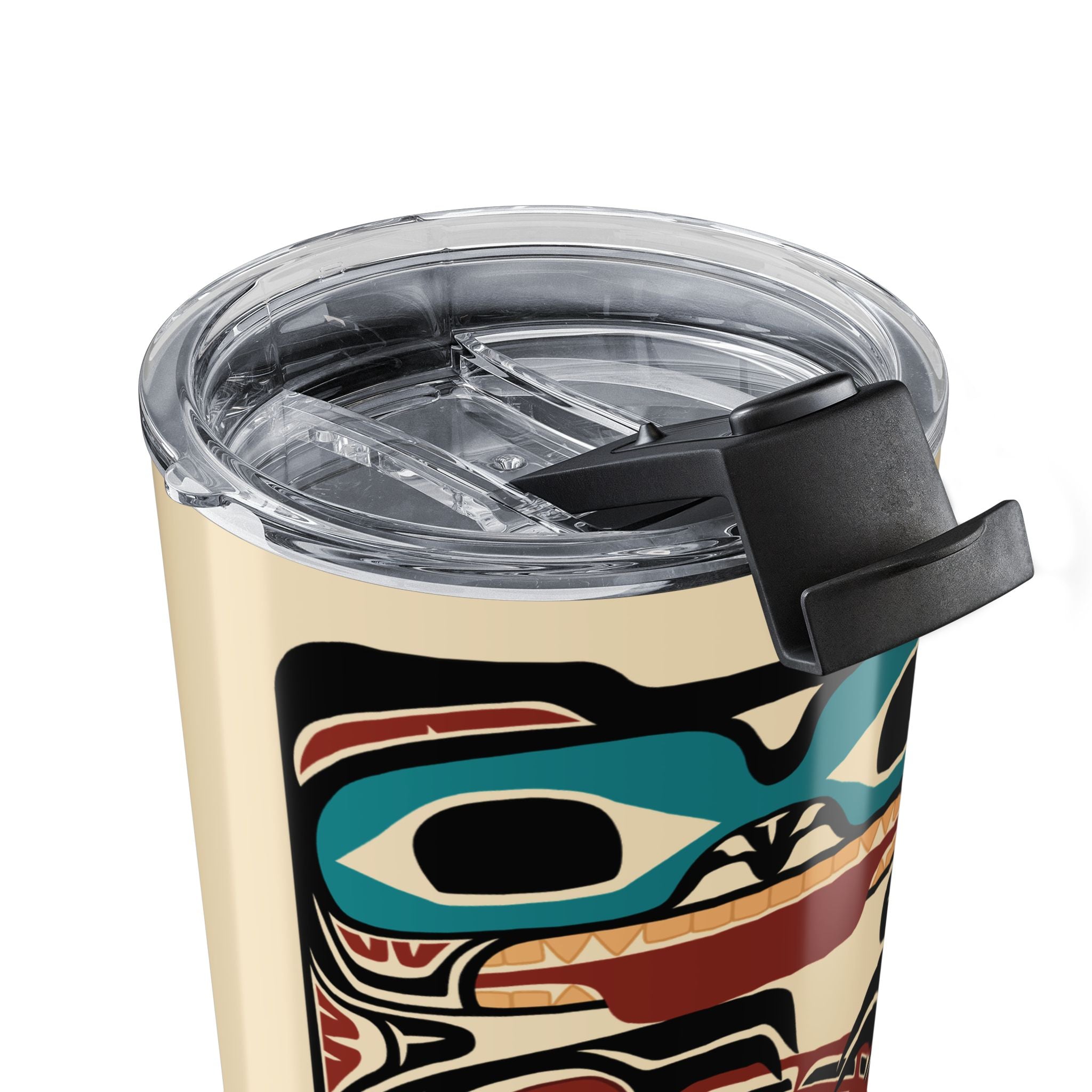 20 oz. Travel Tumbler | Alaska Bear & Salmon | Stateline™ Collection