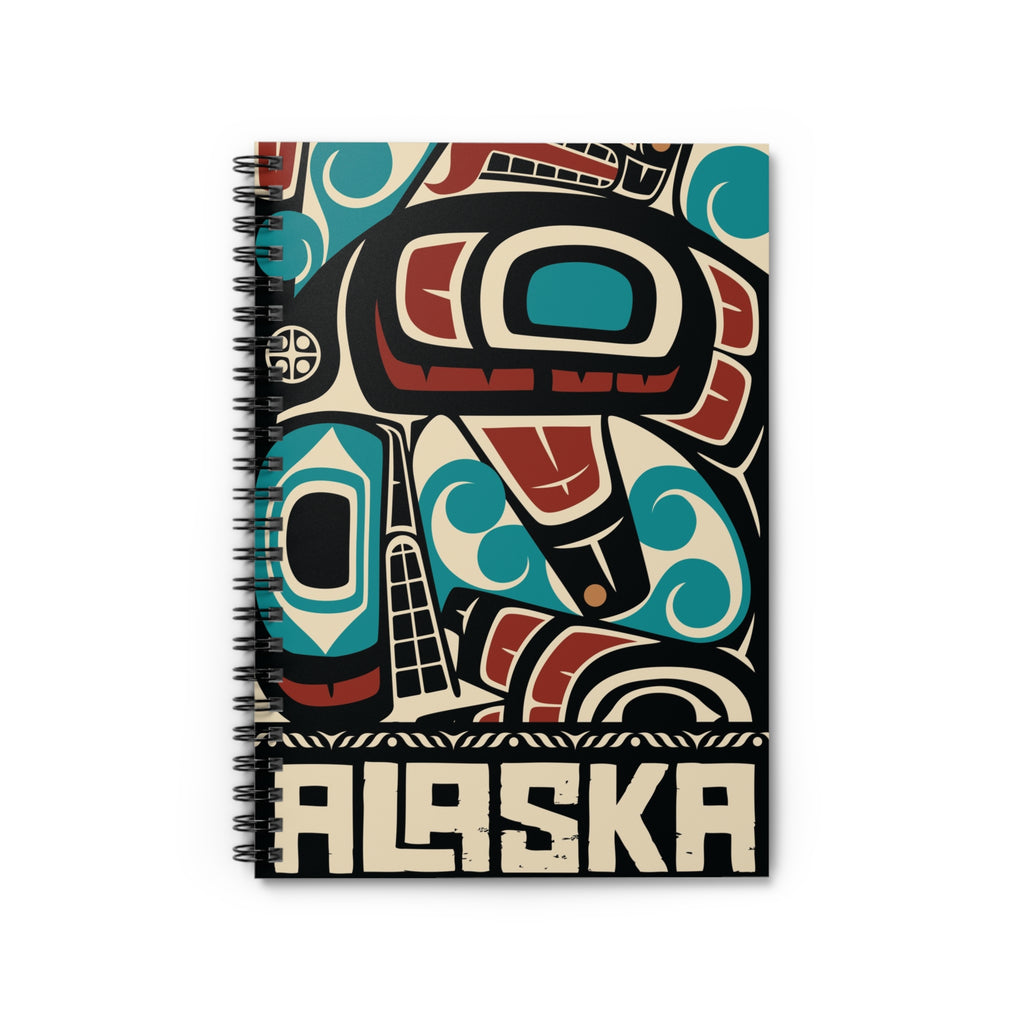 Spiral Notebook, Journal | Alaska Tribal Orca | Stateline™ Collection