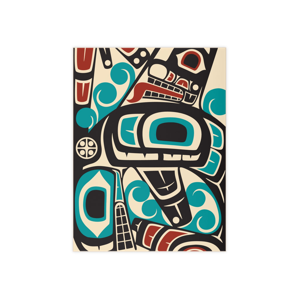 Ceramic Tile - Classic Tribal Orca - Northern Spiritlines™