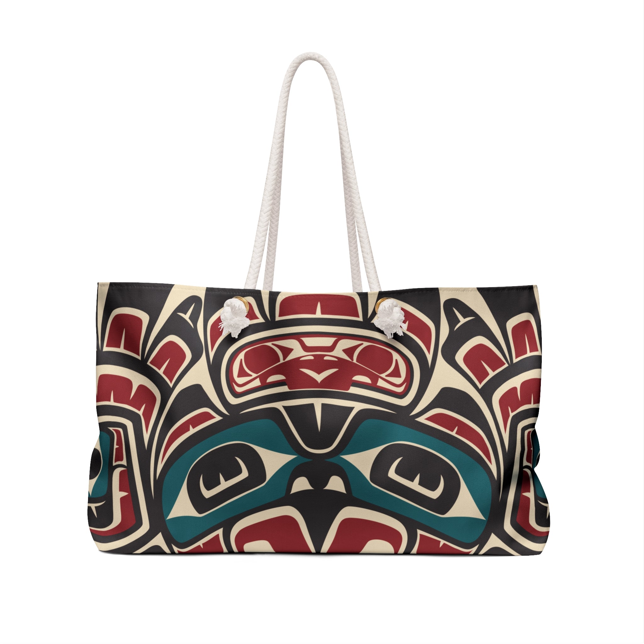 Weekender Tote Bag - Classic Tribal Eagle No. 2 Print - Northern Spiritlines™
