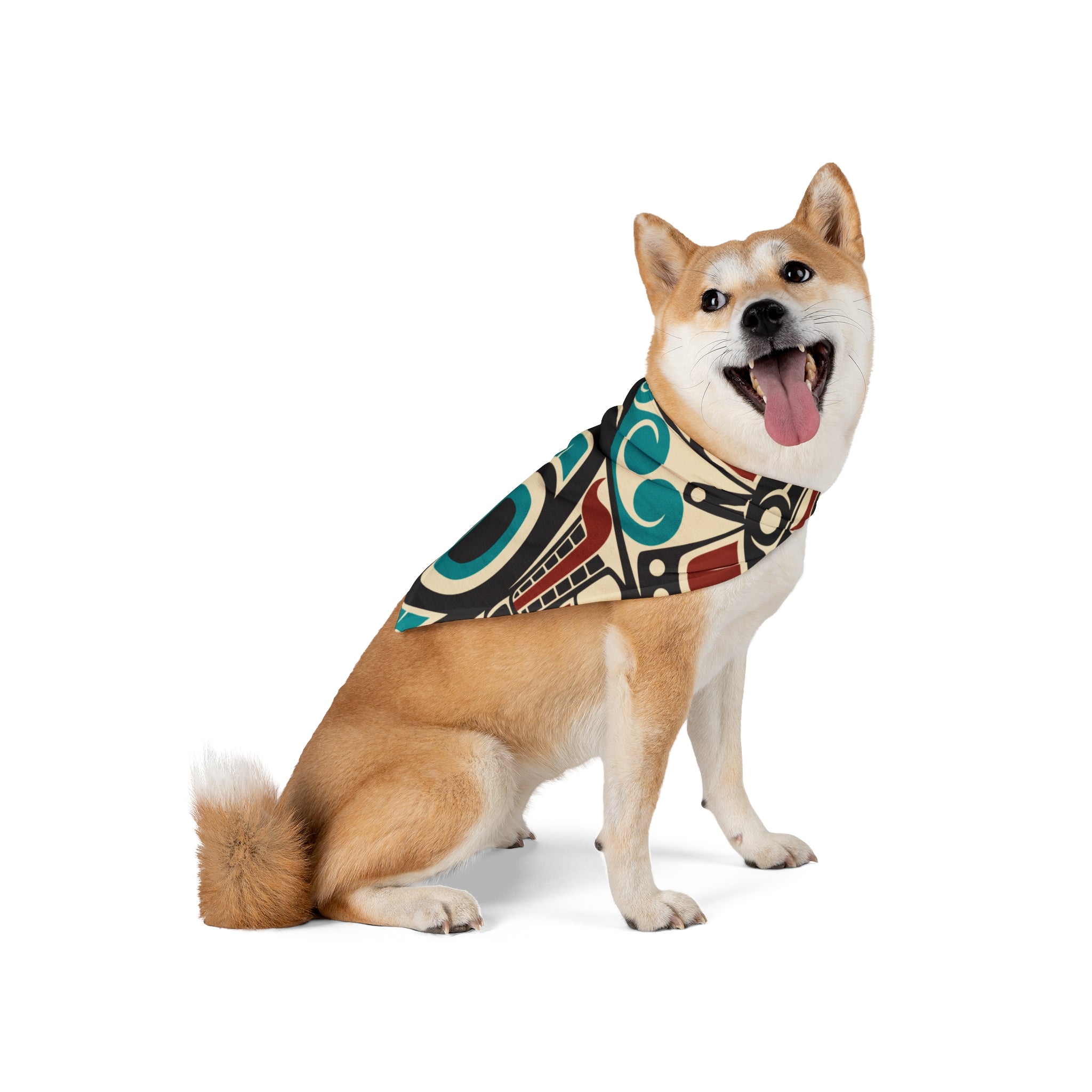 Pet Bandana - Classic Tribal Orca - Northern Spiritlines™