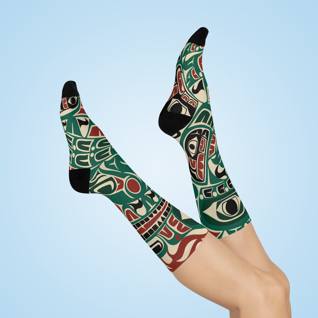 Socks | Classic Tribal Sea Monster | Signature Collection