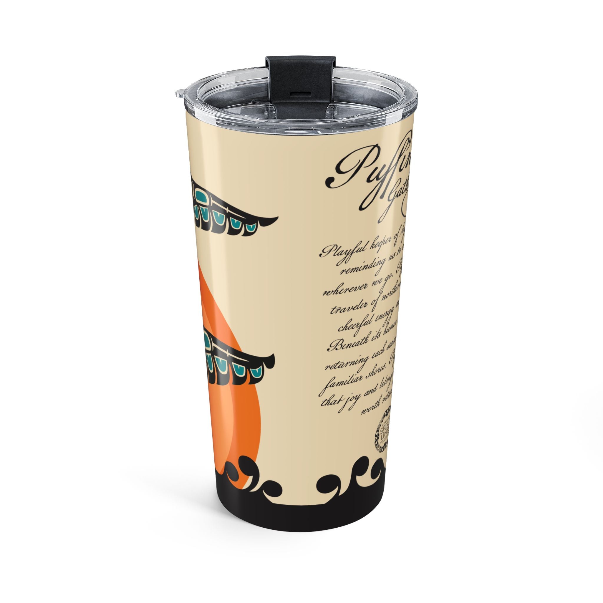The Puffin - Spirit Storytellers™ 20 oz. Coffee Tumbler