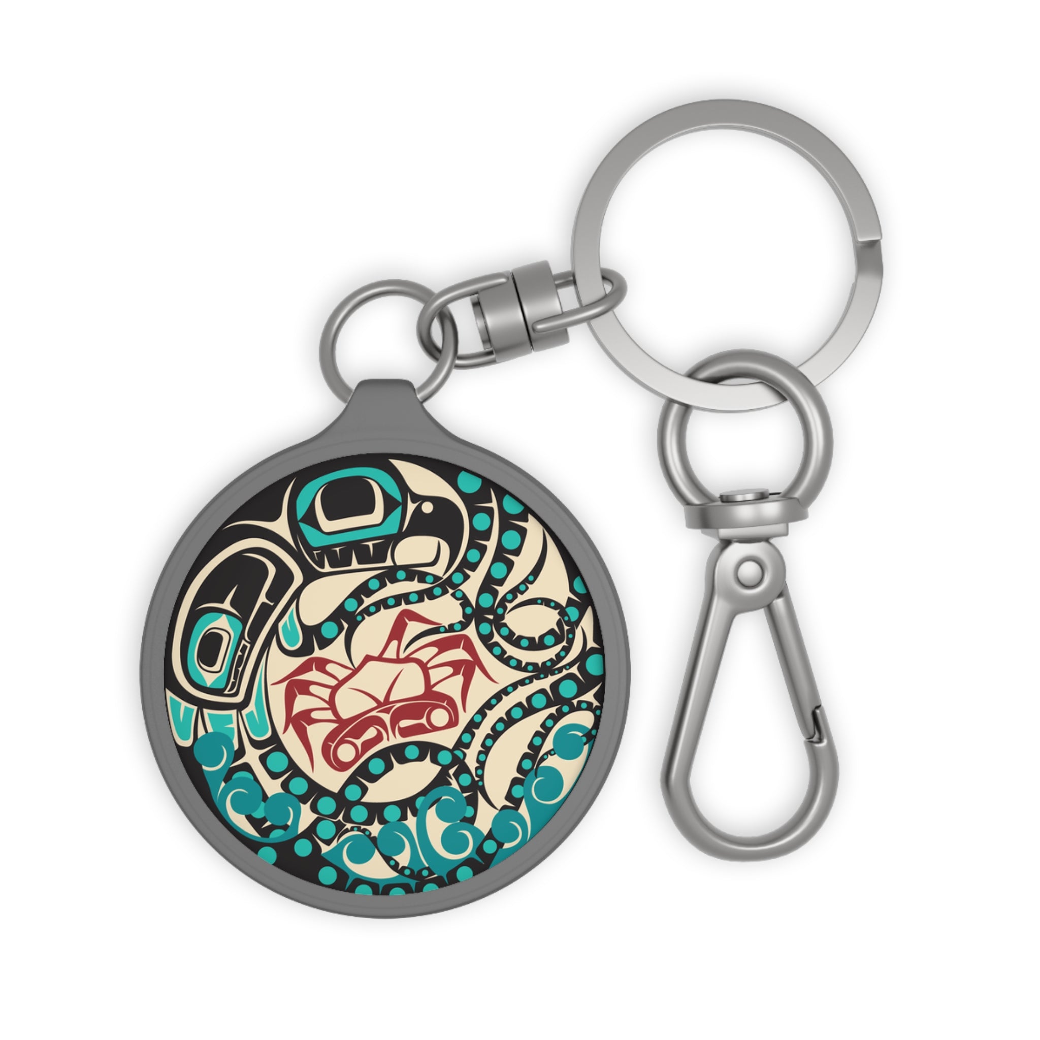 Keychain - Classic Tribal Octopus Print - Northern Spiritlines™