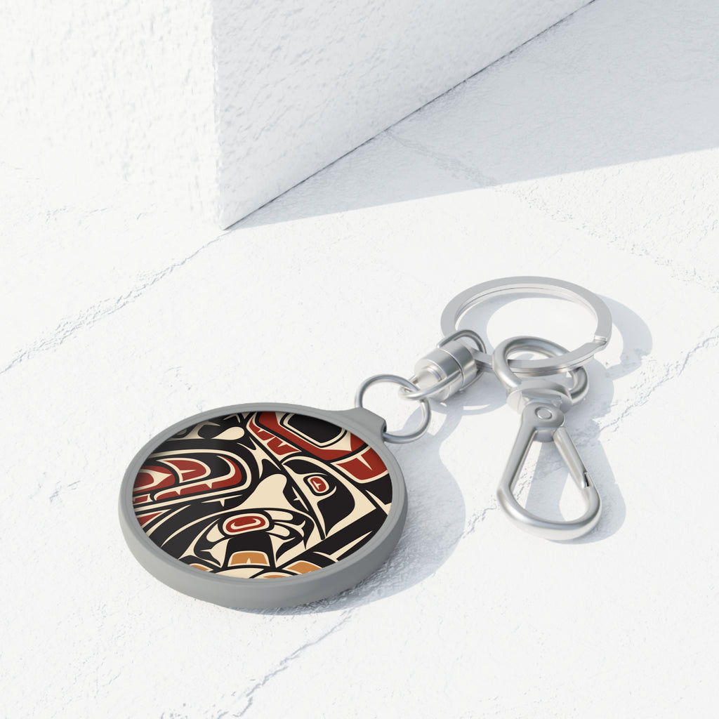Keychain - Classic Tribal Raven Print - Northern Spiritlines™