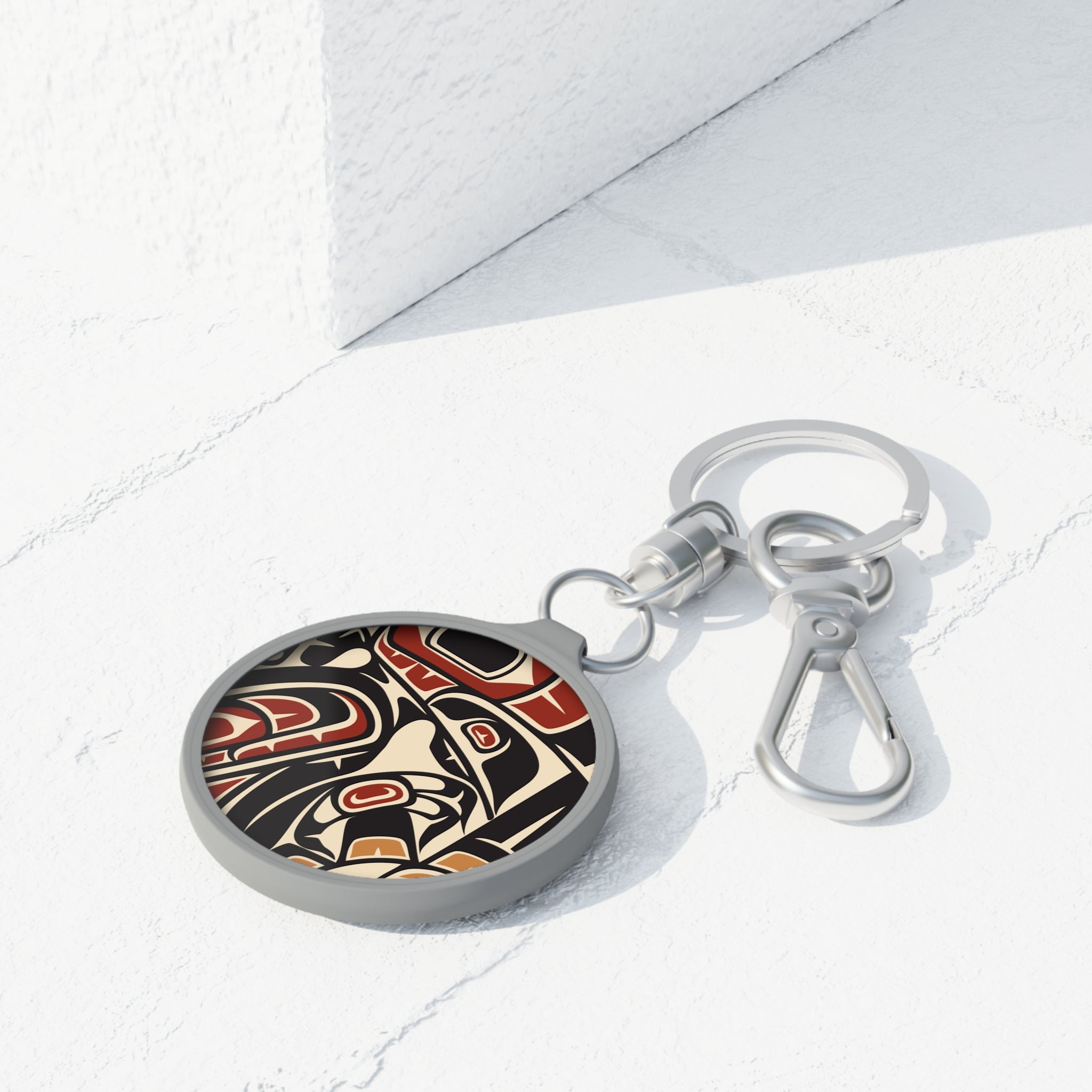 Keychain - Classic Tribal Raven Print - Northern Spiritlines™