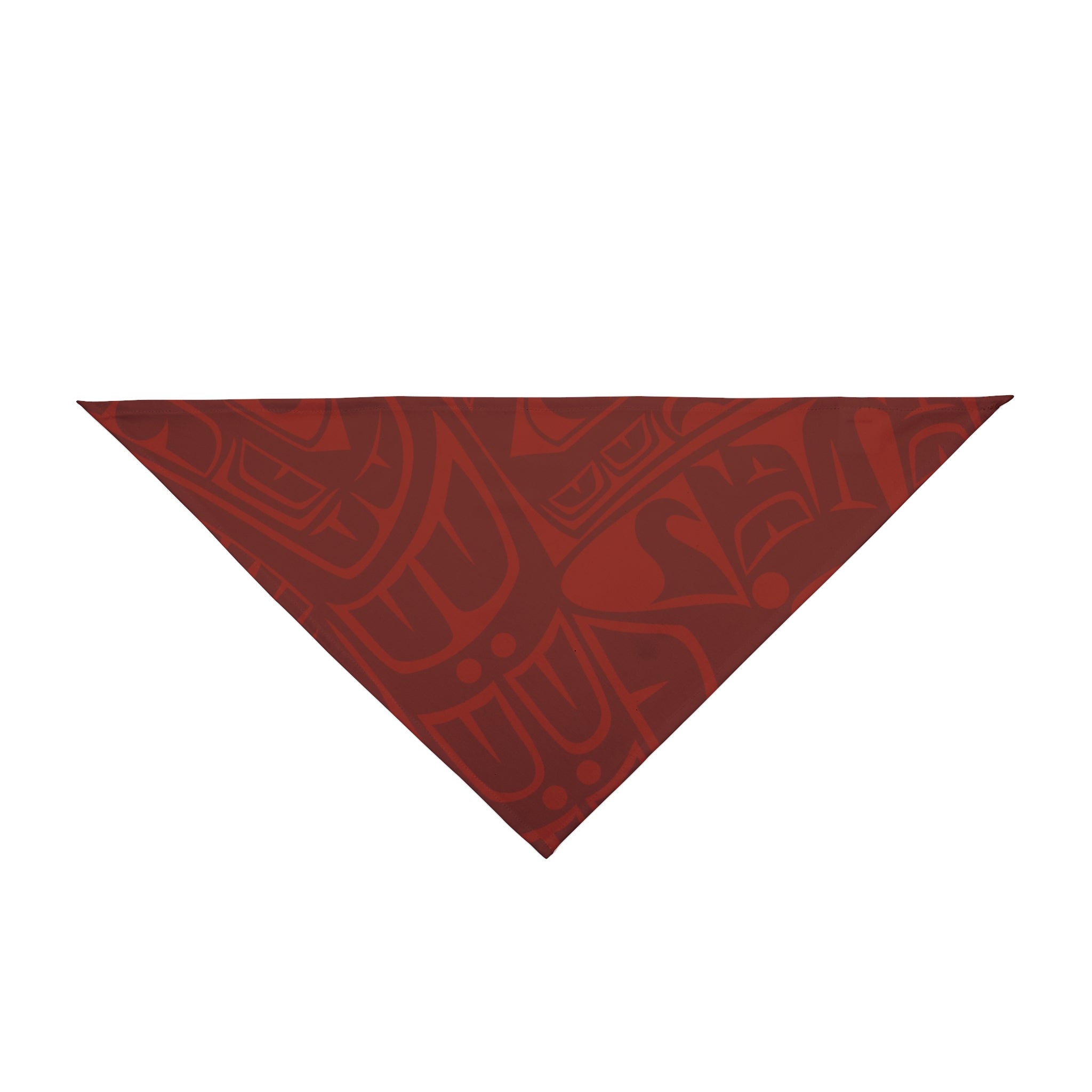 Pet Bandana - Classic Tribal Print (Red) - Northern Spiritlines™