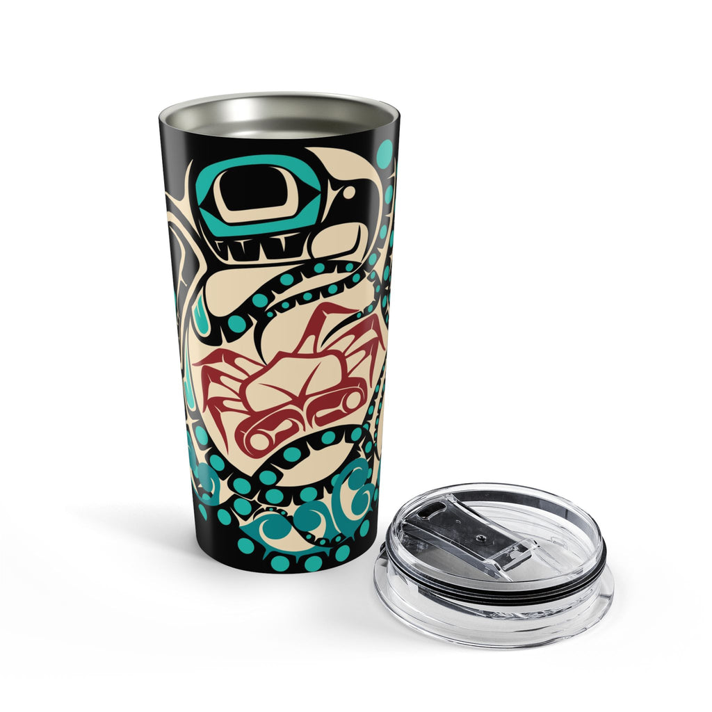 20 oz. Travel Tumbler | Classic Tribal Octopus | Signature Collection