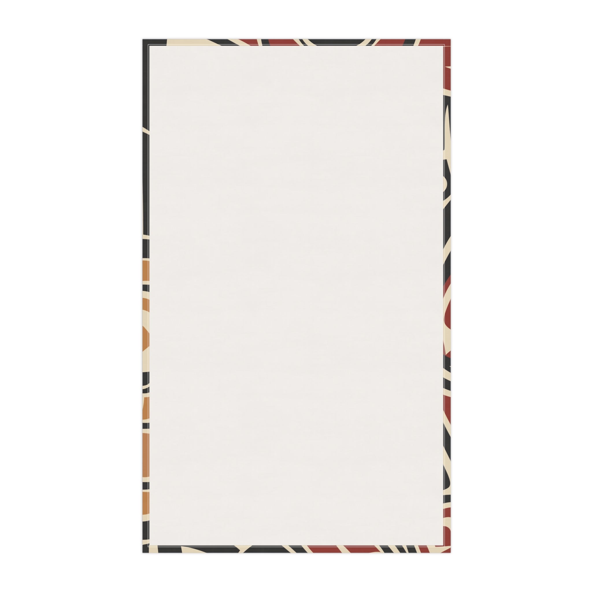 Cotton Twill Tea Towel - Classic Tribal Raven - Northern Spiritlines™