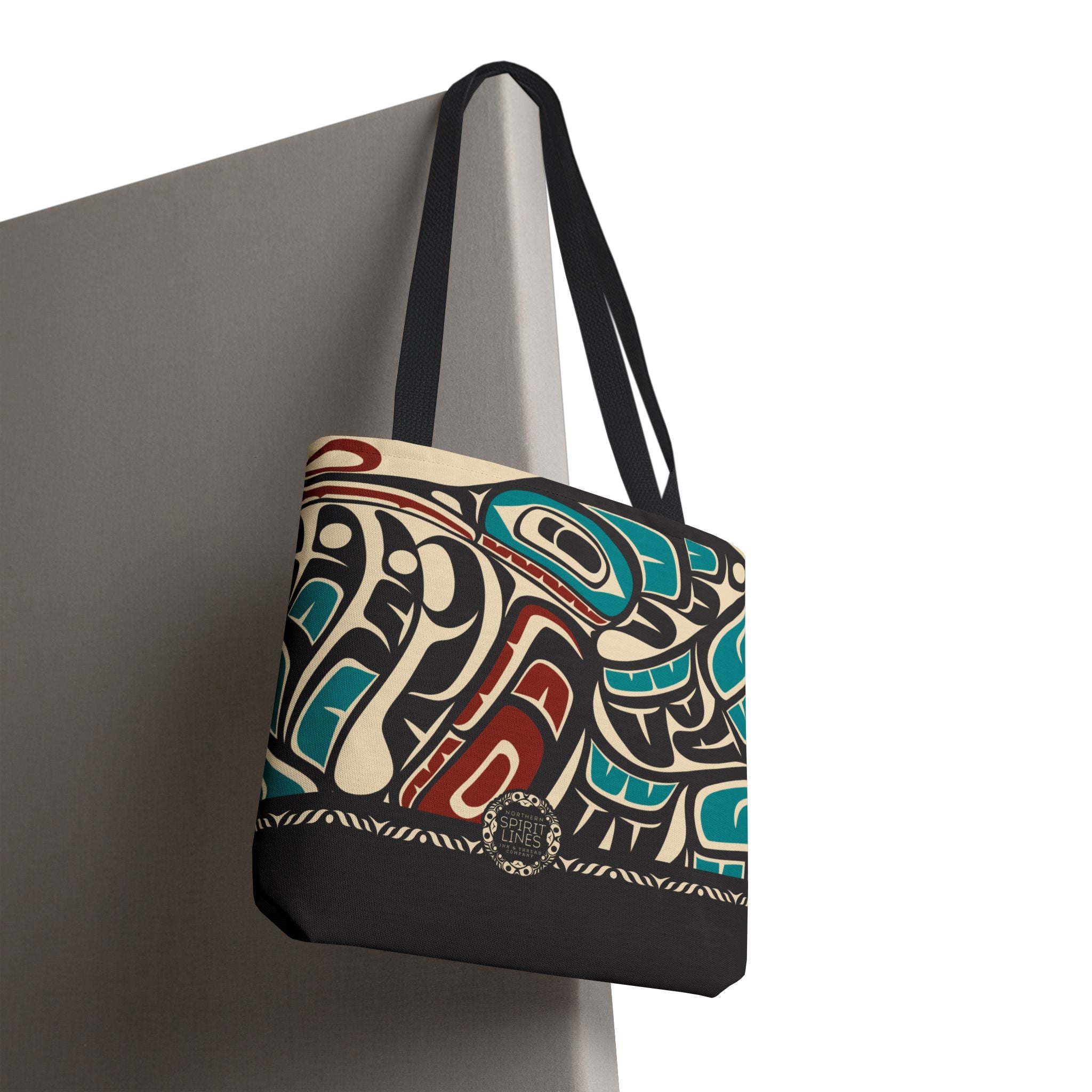 Canvas Tote Bag - Classic Tribal Hummingbird Print - Northern Spiritlines™