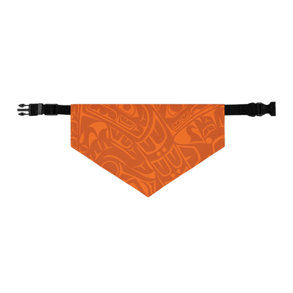 Pet Bandana Collar - Classic Tribal Print (Orange) Northern Spiritlines™
