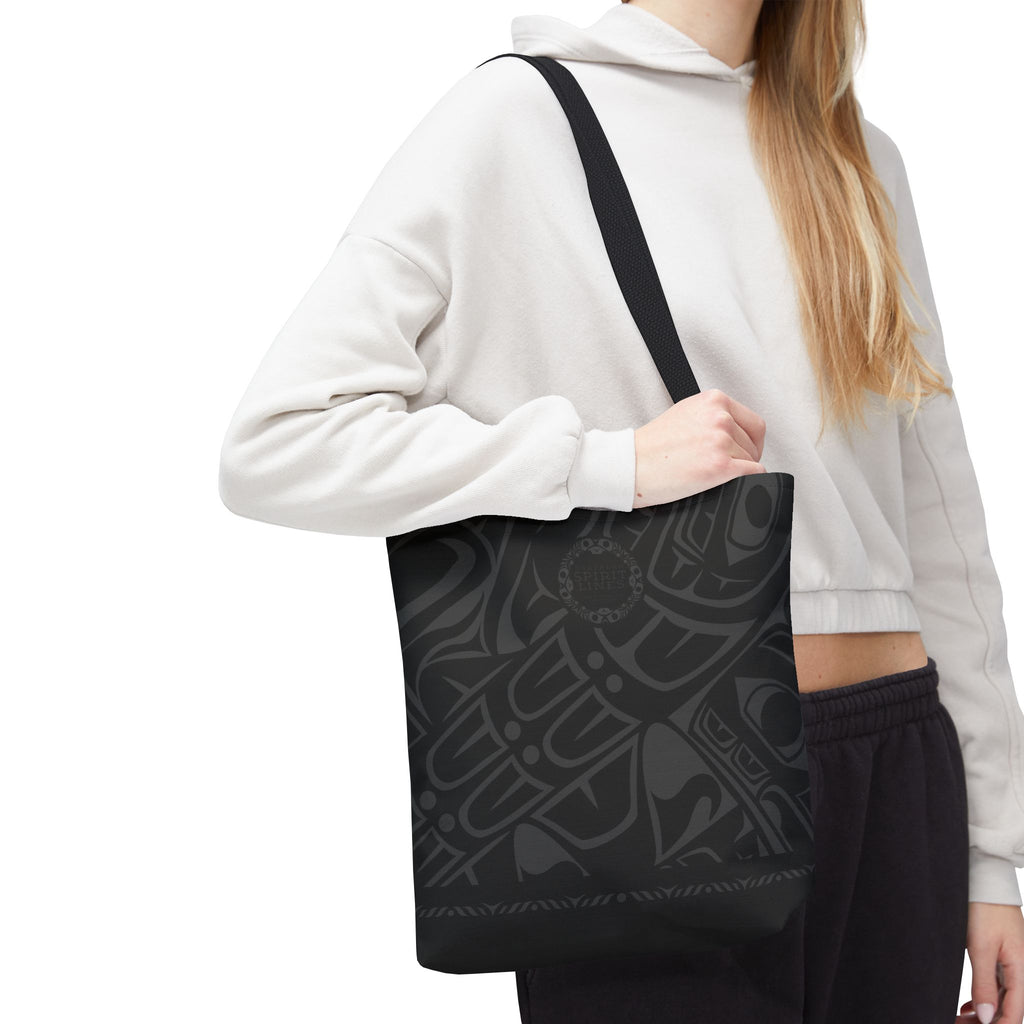 Tote Bag - Classic Tribal Smoky Print - Northern Spiritlines™