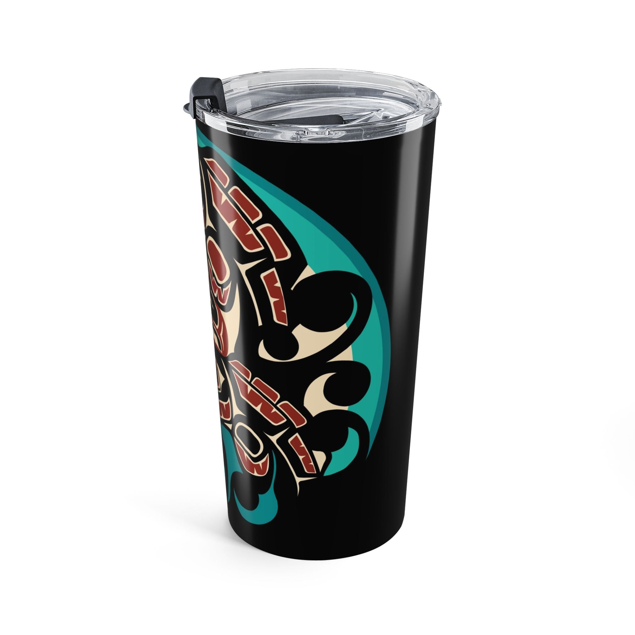 20 oz. Travel Tumbler | Classic Tribal Salmon | Signature Collection