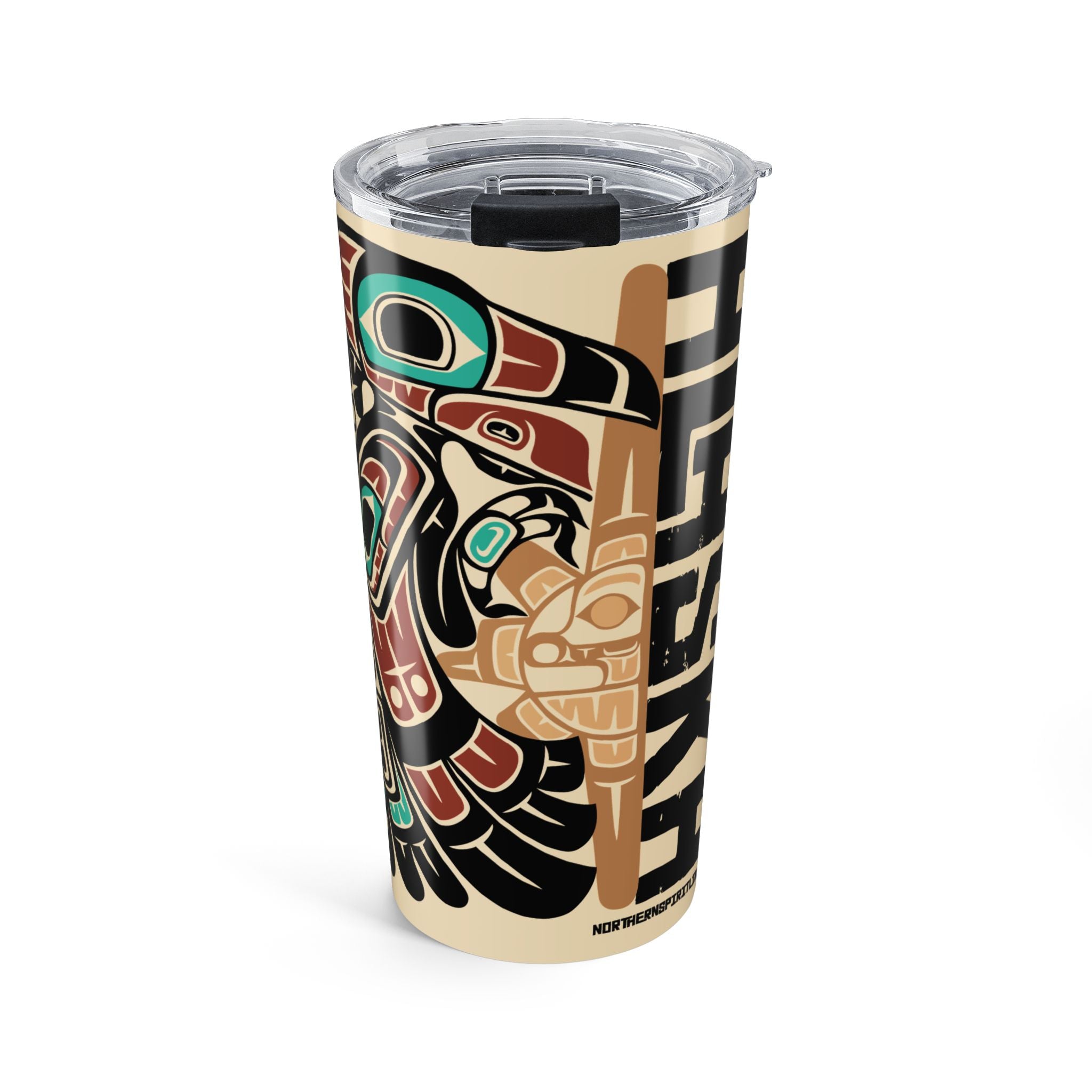 20 oz. Travel Tumbler | Alaska Raven & Sun | Stateline™ Collection