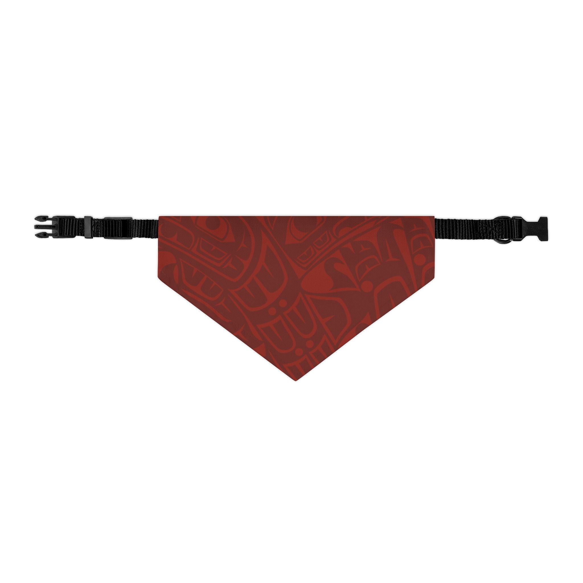 Pet Bandana Collar - Classic Tribal Print (Red) Northern Spiritlines™