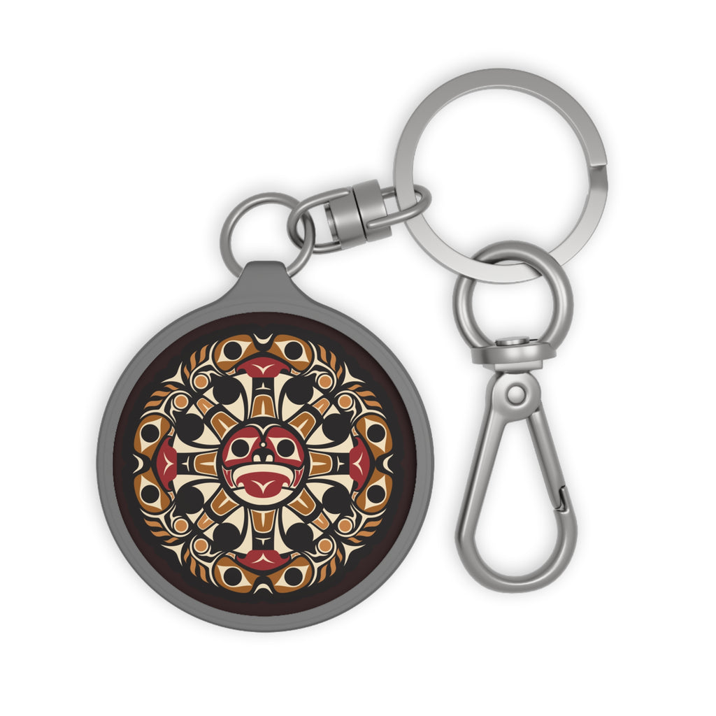 Keychain - Tribal Sun (Natural) - Northern Spiritlines™
