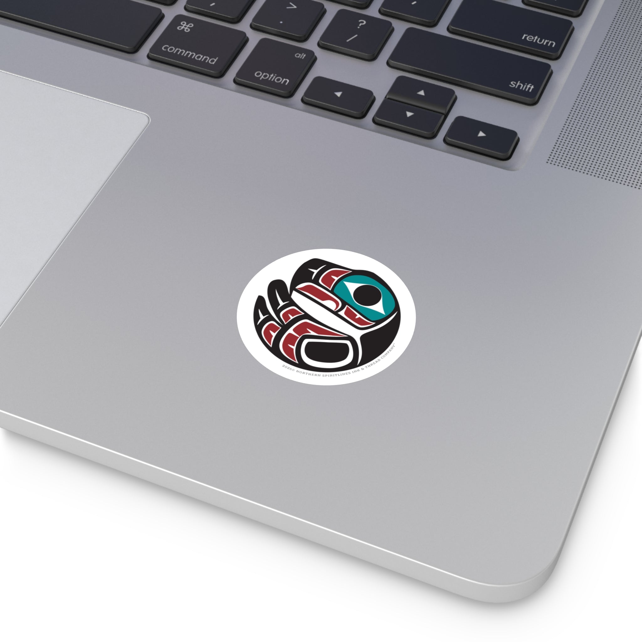 Vinyl Sticker Indoor/Outdoor - Round Tribal Eagle - Northern Spiritlines™