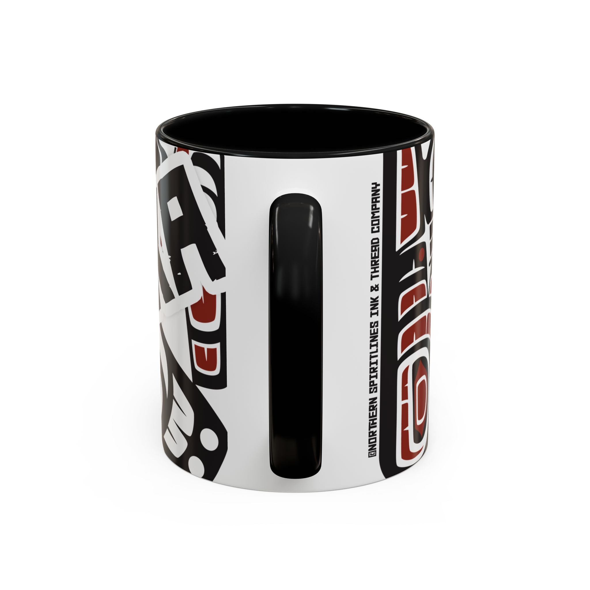 11 oz. Coffee Mug - Alaska Tribal Orca - AK State Line™ Collection