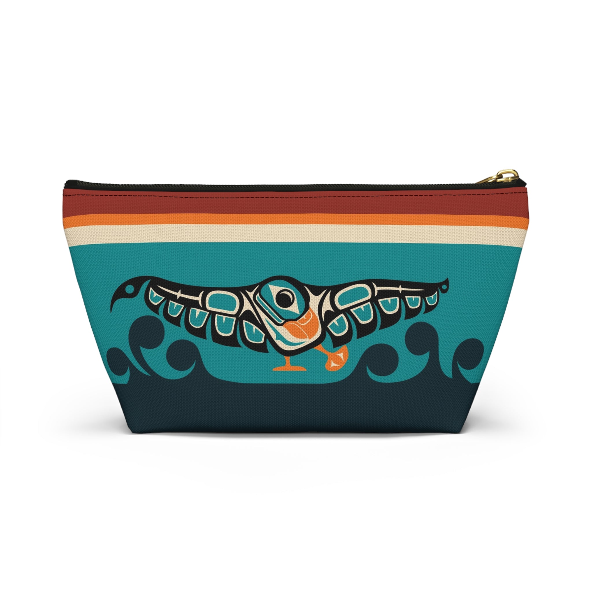 Zipper Pouches | Classic Tribal Puffins | Signature Collection