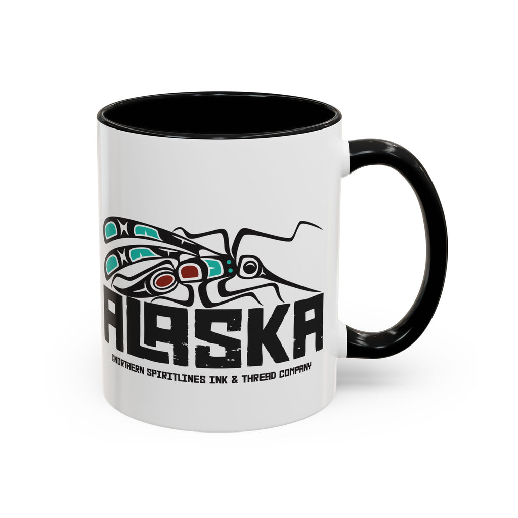 11 oz. Coffee Mug - Alaska Tribal Mosquito - AK State Line™ Collection