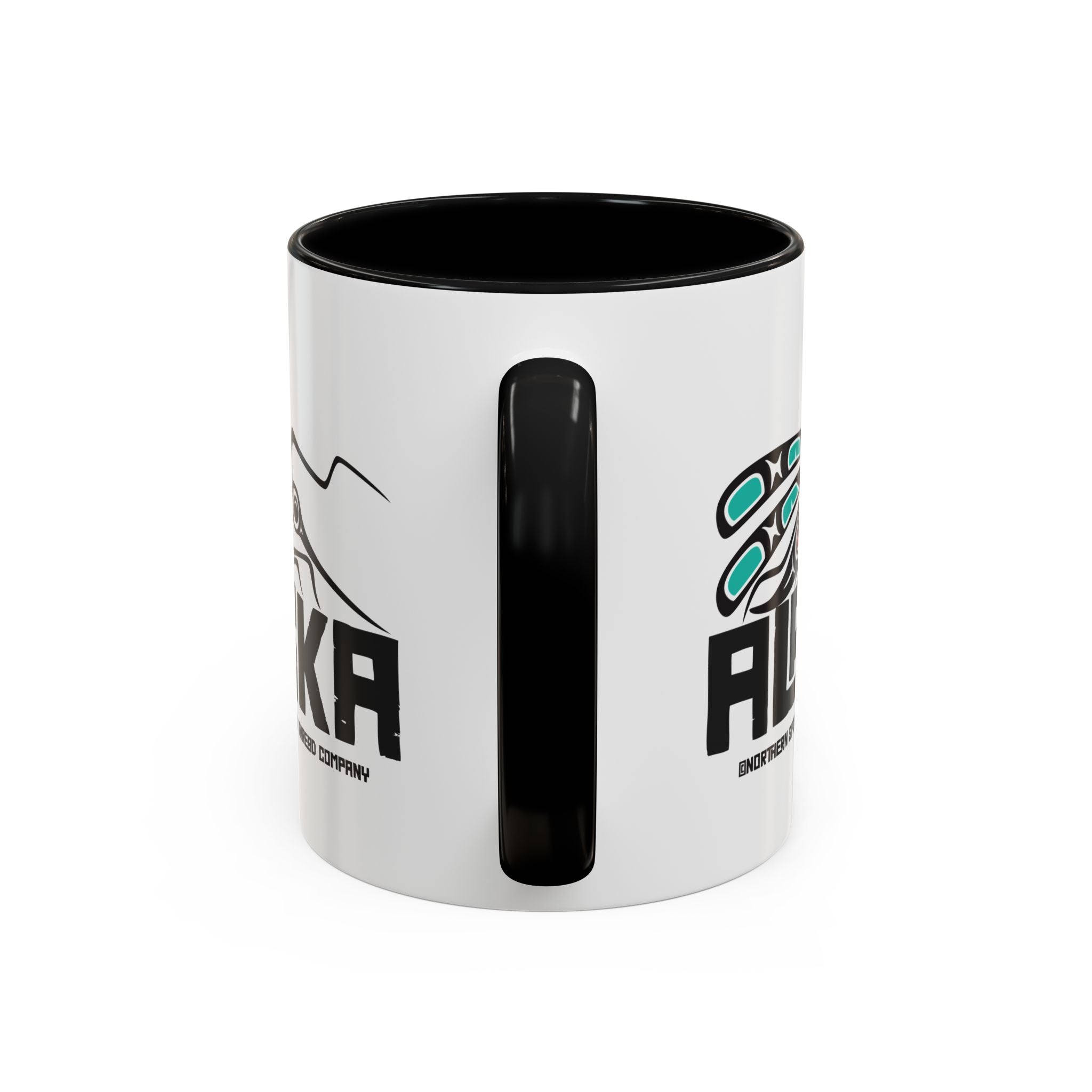 11 oz. Coffee Mug - Alaska Tribal Mosquito - AK State Line™ Collection