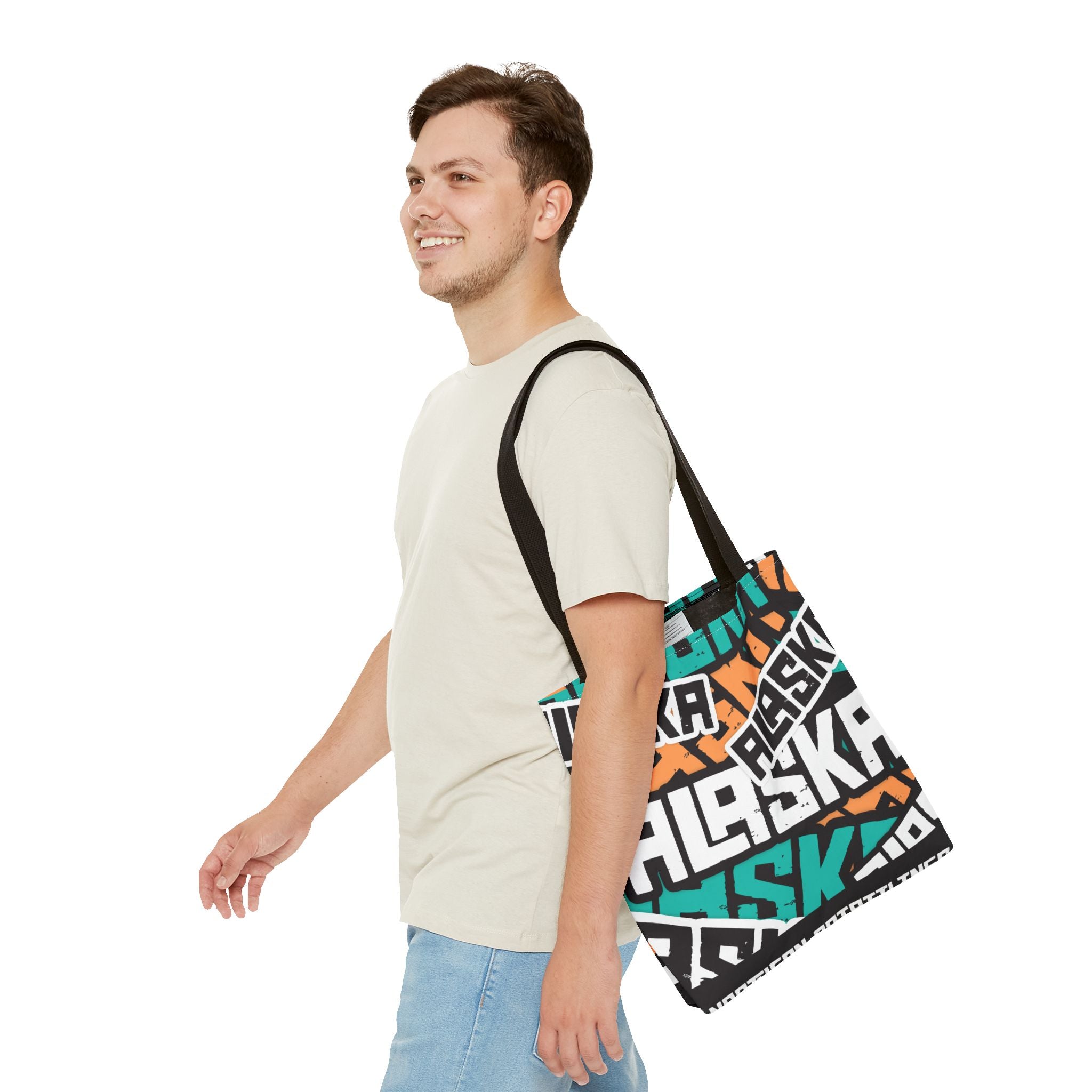 Canvas Tote Bag - AK Sticker Bomb Print - Northern Spiritlines™