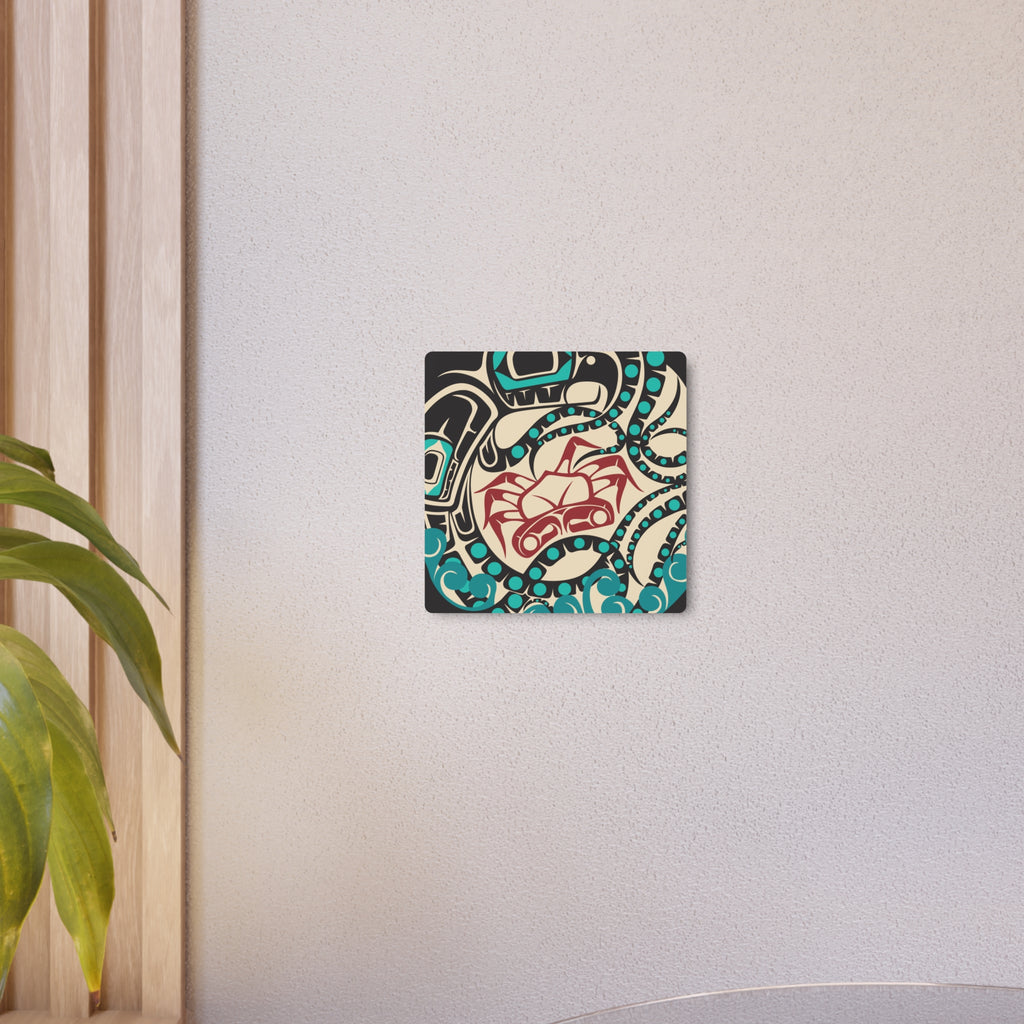 Metal Wall Art - Classic Tribal Octopus - Northern Spiritlines™