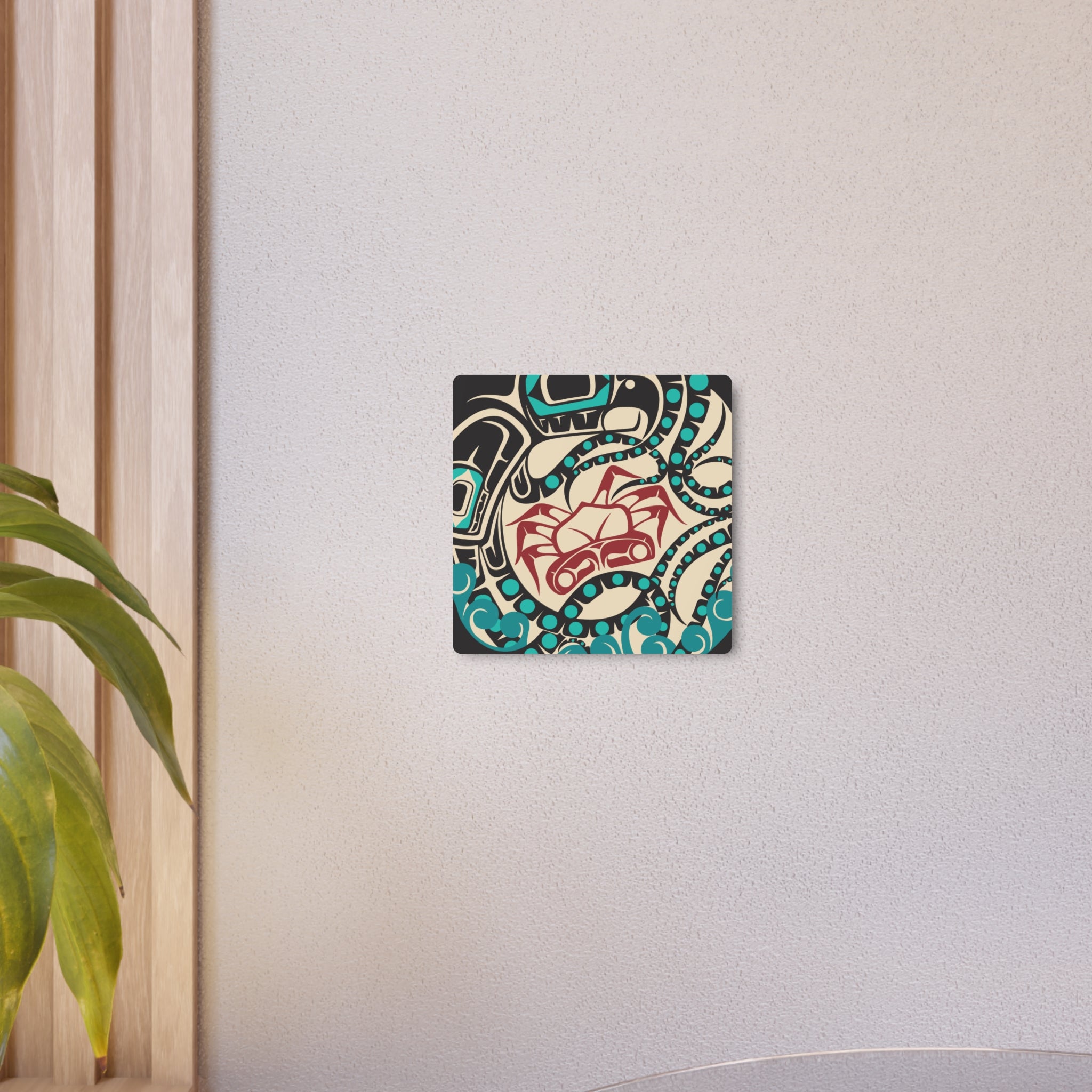 Metal Wall Art - Classic Tribal Octopus - Northern Spiritlines™