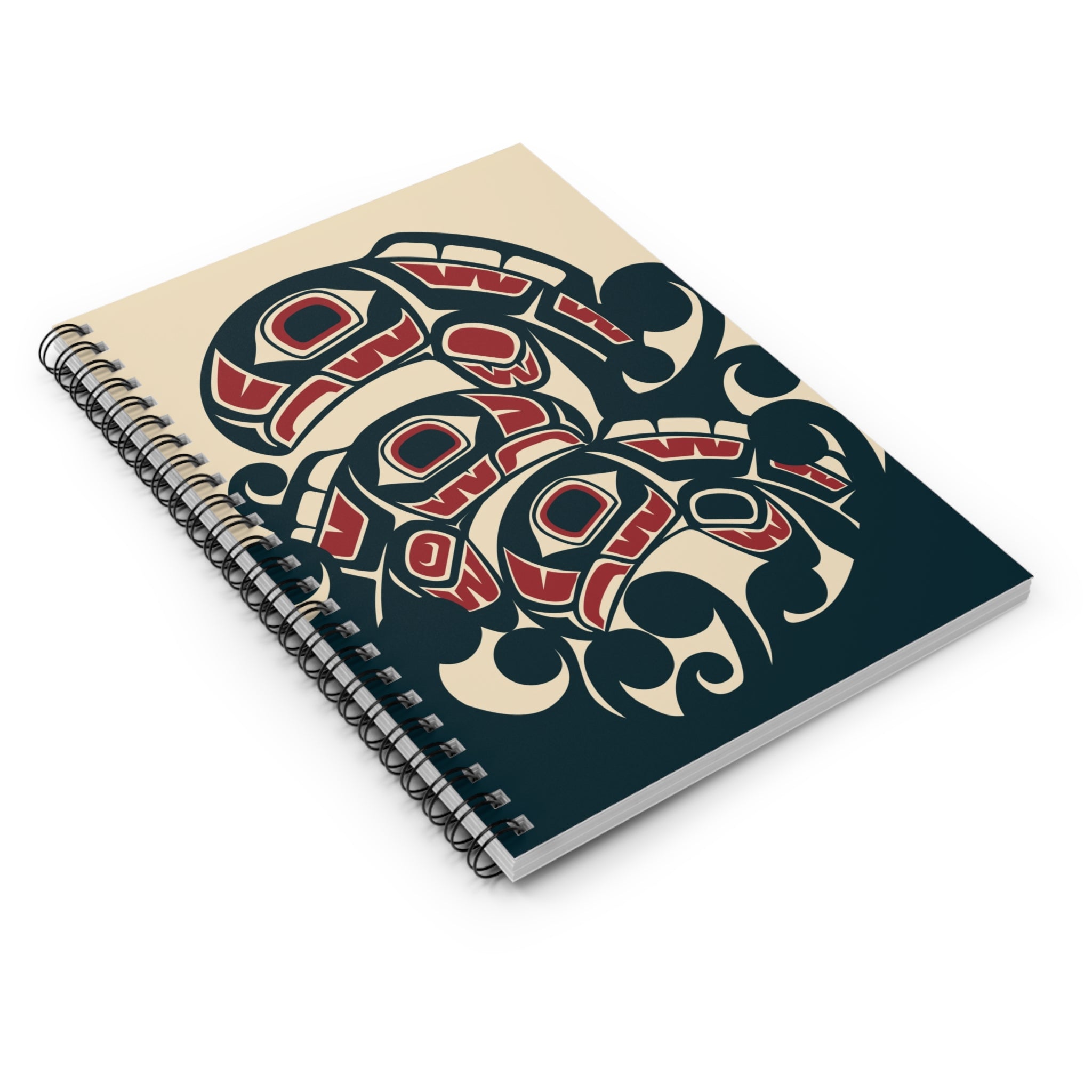 Journal - Spiral Bound | Classic Tribal Salmon | Signature Collection
