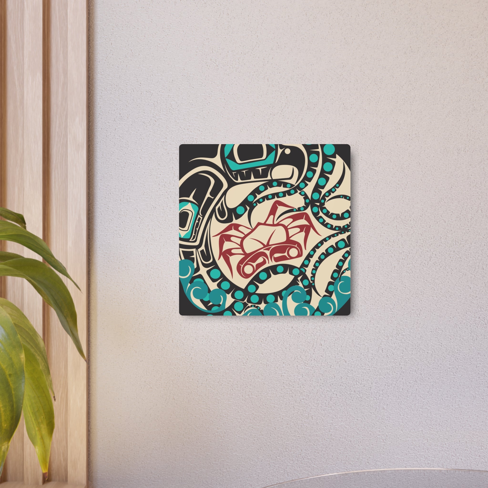 Metal Wall Art - Classic Tribal Octopus - Northern Spiritlines™