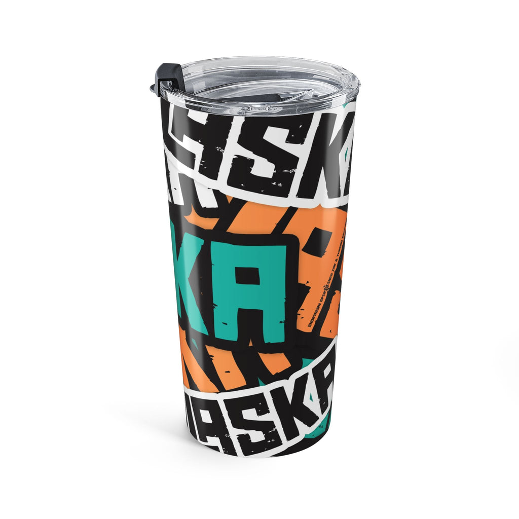 20 oz. Stainless Steel Tumbler w/ Lid - AK Sticker Bomb - AK State Line™ Collection