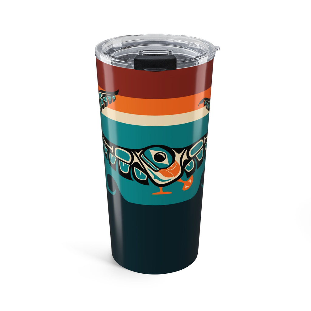 20 oz. Travel Tumbler | Classic Tribal Puffins | Signature Collection
