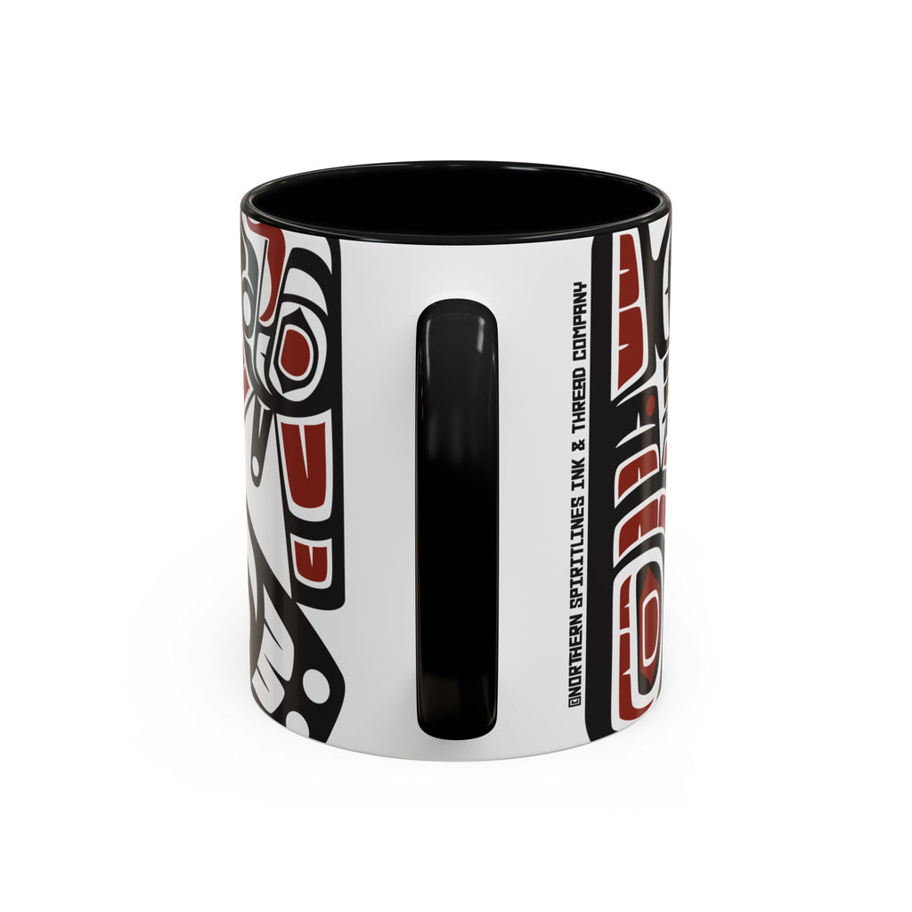 11 oz. Coffee Mug - Classic Tribal Orca - Northern Spiritlines™ Collection