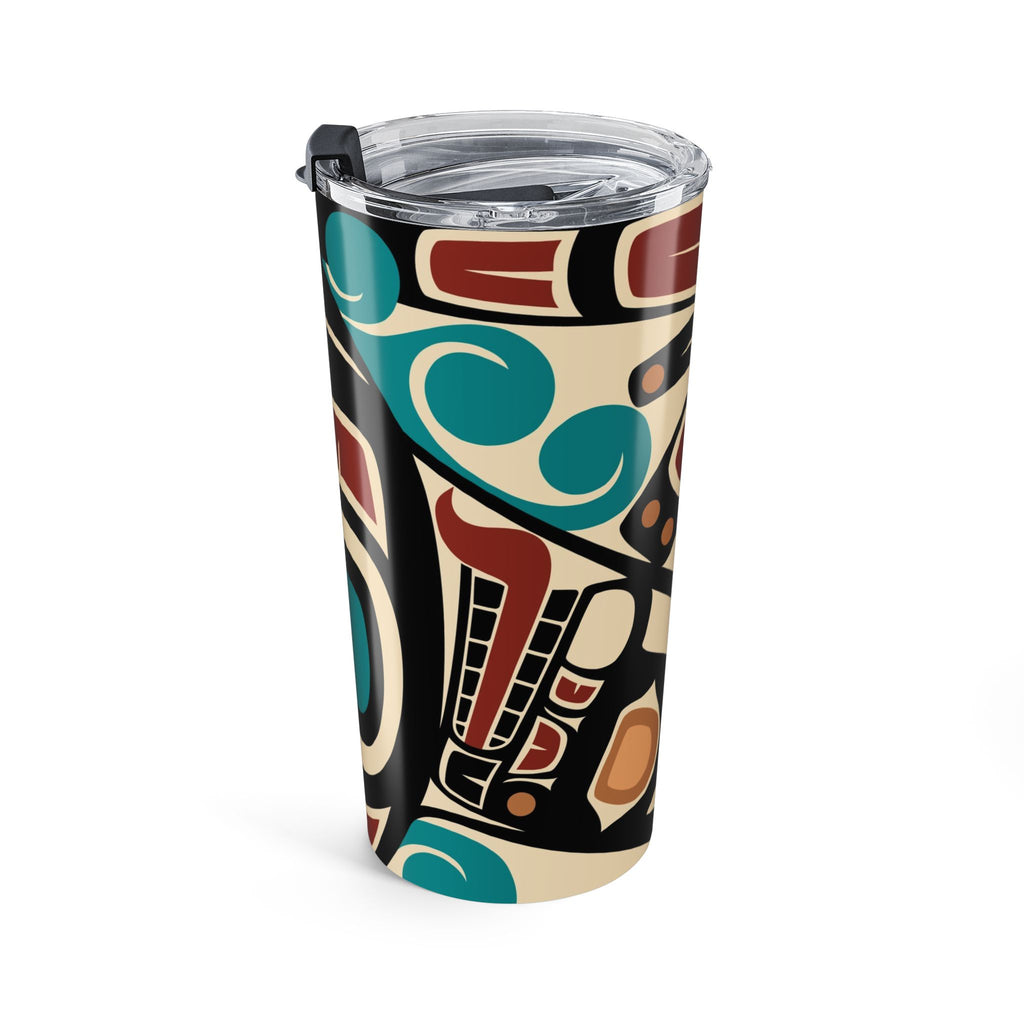 20 oz. Travel Tumbler | Classic Tribal Orca | Signature Collection