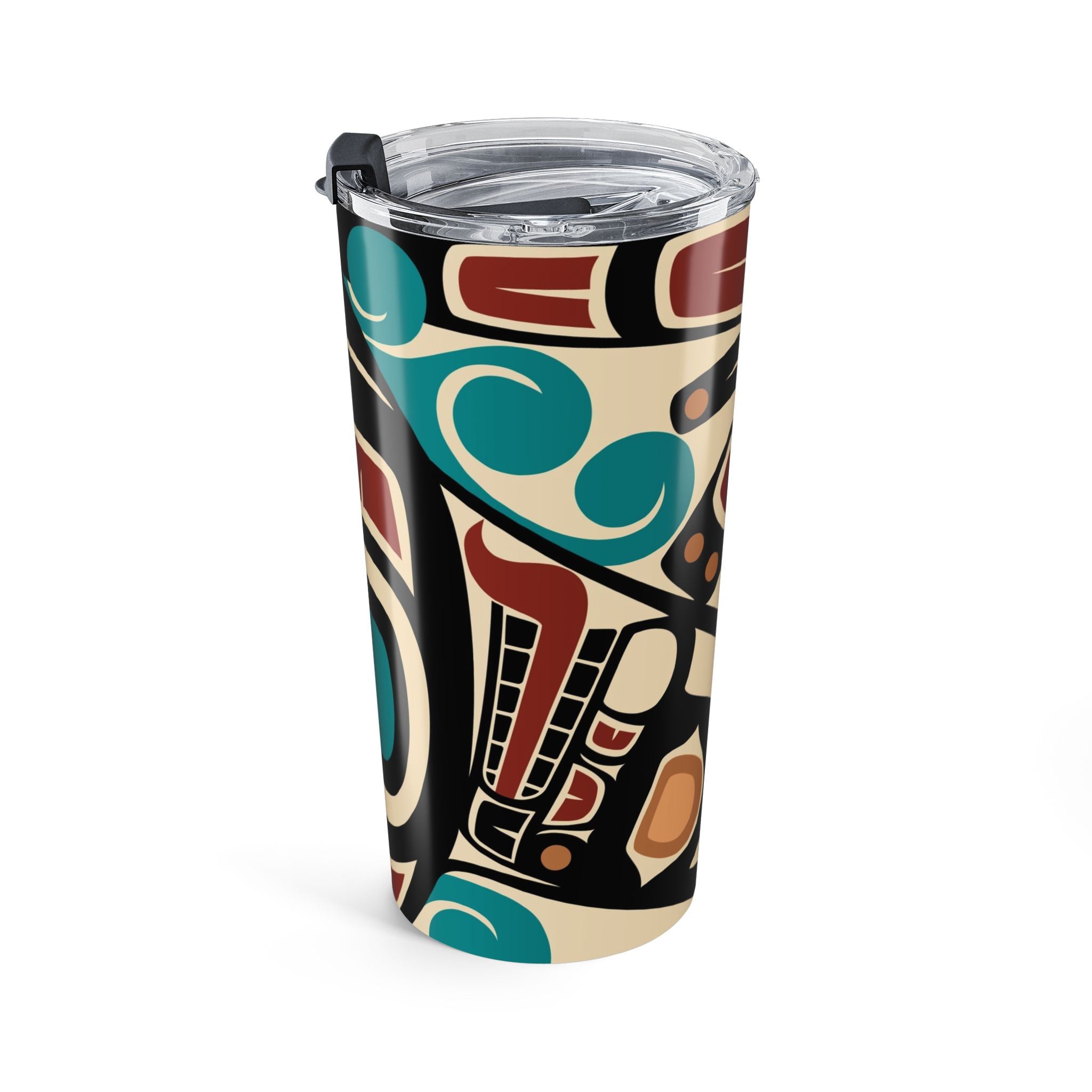 20 oz. Travel Tumbler | Classic Tribal Orca | Signature Collection