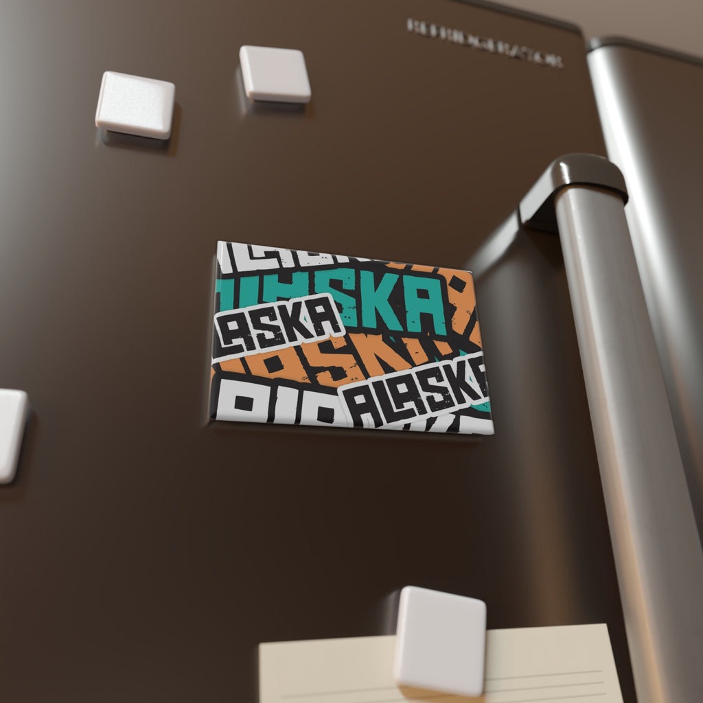 Metal Button Magnet - AK Sticker Bomb - AK State Line™ Collection
