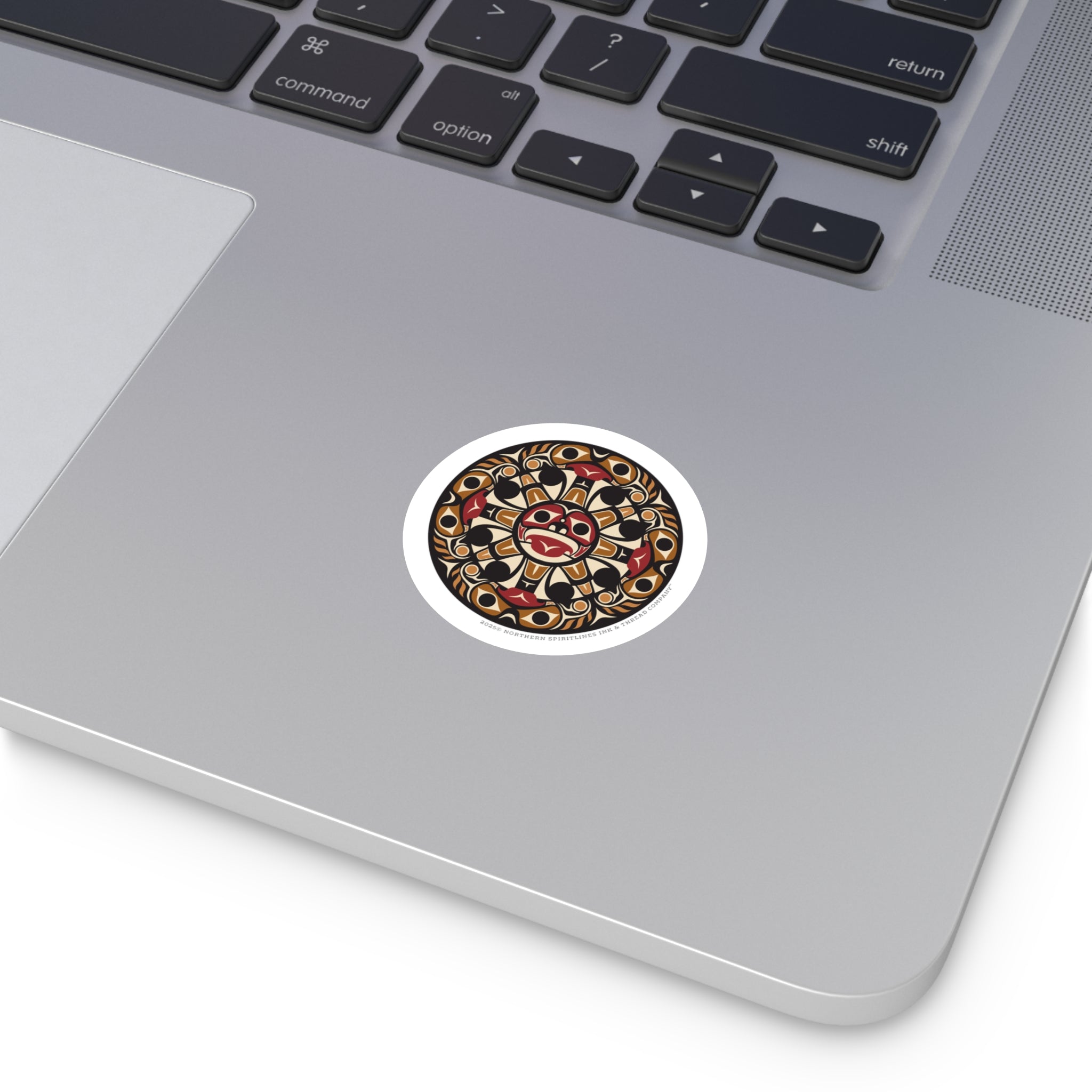 Vinyl Sticker Indoor/Outdoor - Round Tribal Sun - Northern Spiritlines™