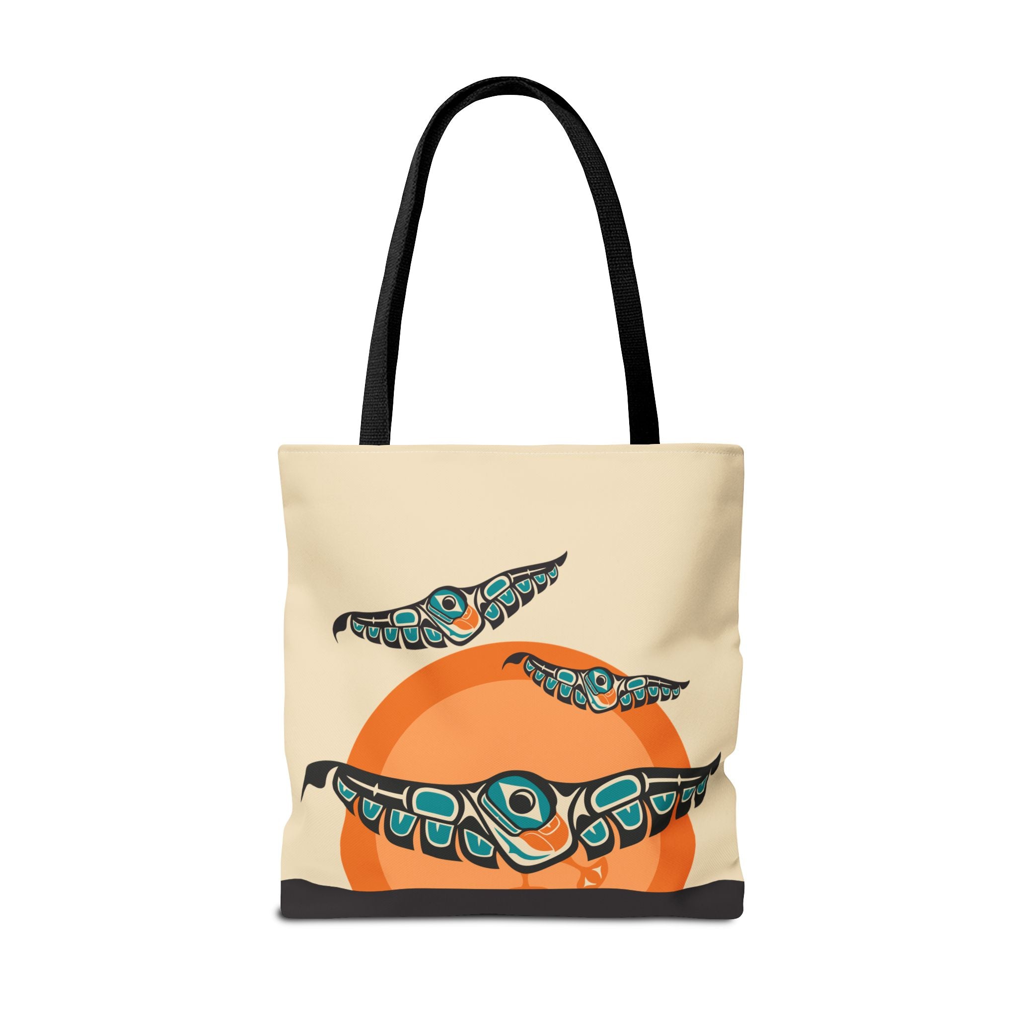 Canvas Tote Bag - Classic Tribal Puffins - Northern Spiritlines™