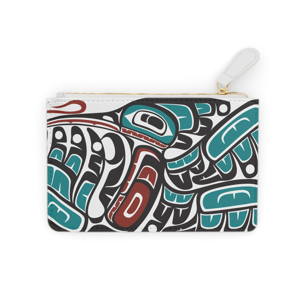 Mini Clutch Bag/Wallet - Classic Tribal Hummingbird - Northern Spiritlines™
