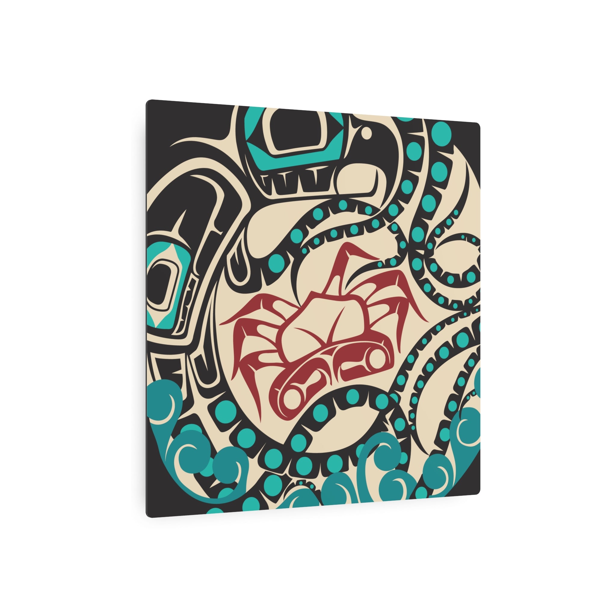 Metal Wall Art - Classic Tribal Octopus - Northern Spiritlines™