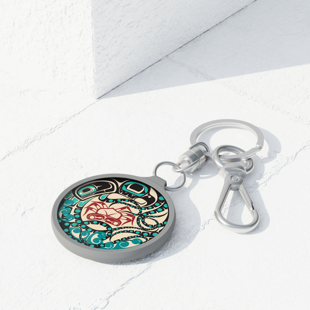 Keychain - Classic Tribal Octopus Print - Northern Spiritlines™