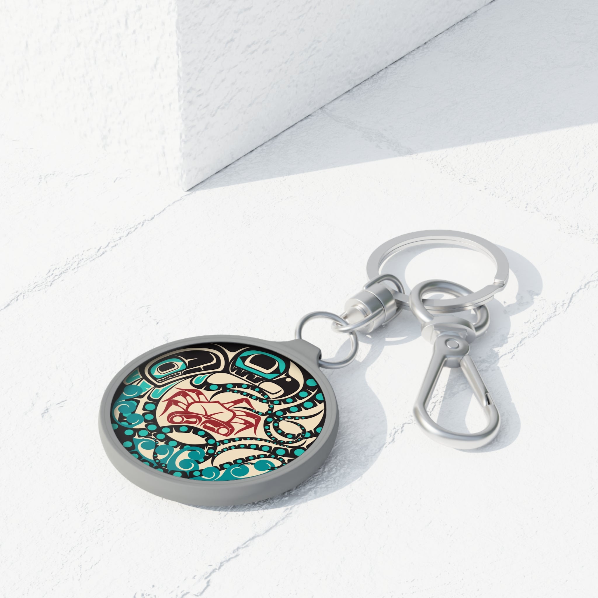 Keychain - Classic Tribal Octopus Print - Northern Spiritlines™