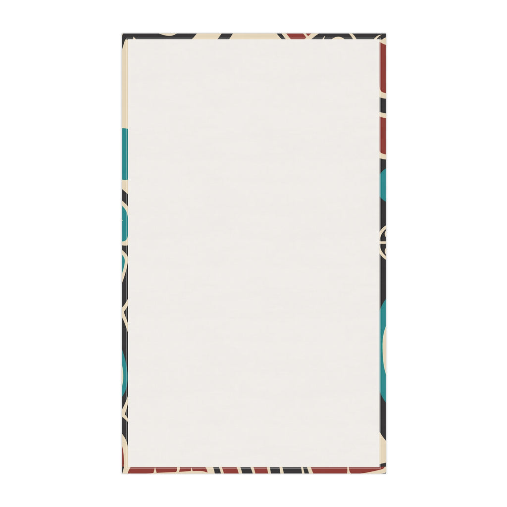 Cotton Twill Tea Towel - Classic Tribal Orca - Northern Spiritlines™